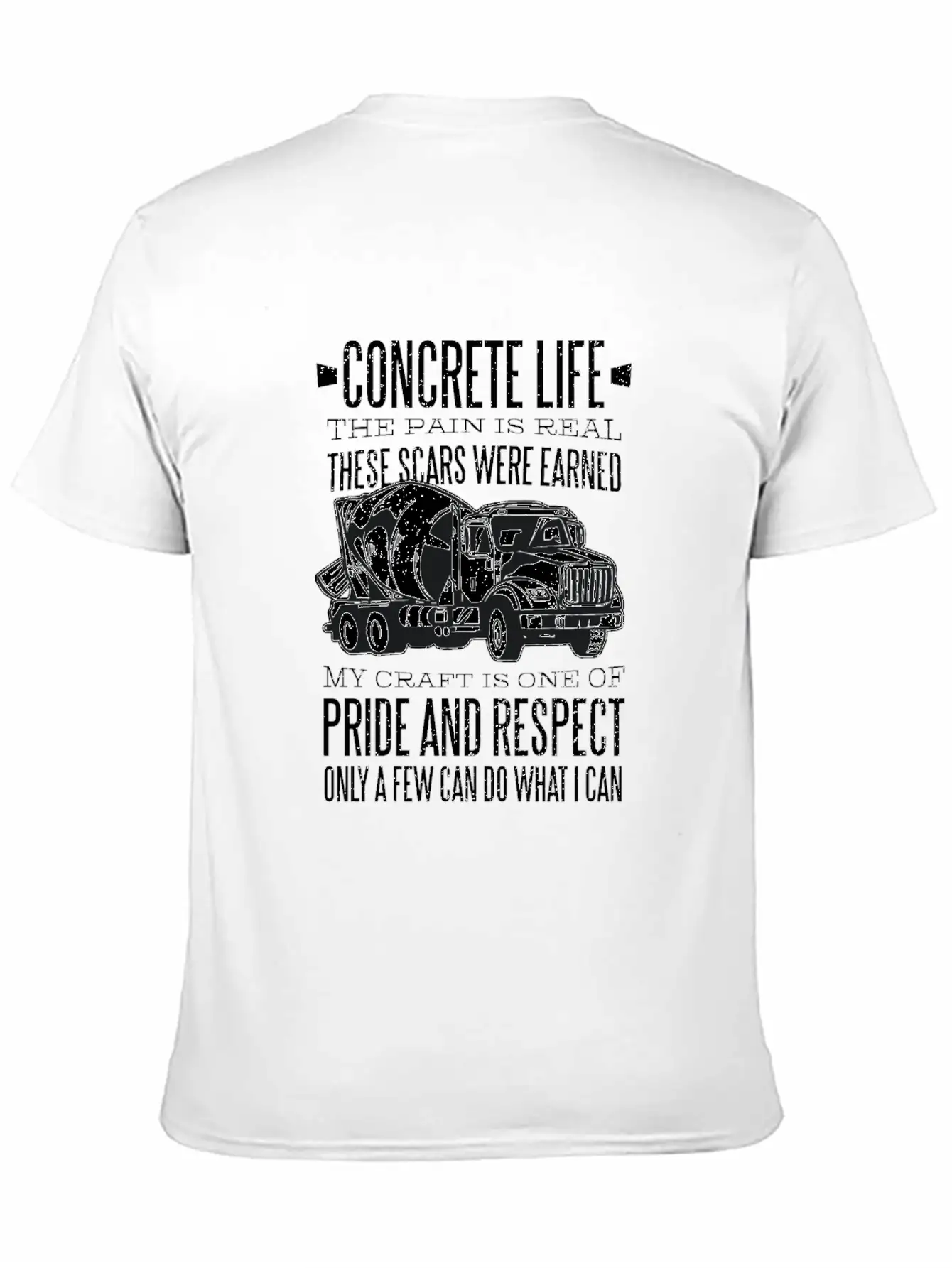 Concrete Truck Car Concrete Truck Car Inspiration Classic Cotton Tee – Unisex Comfort For Any Season