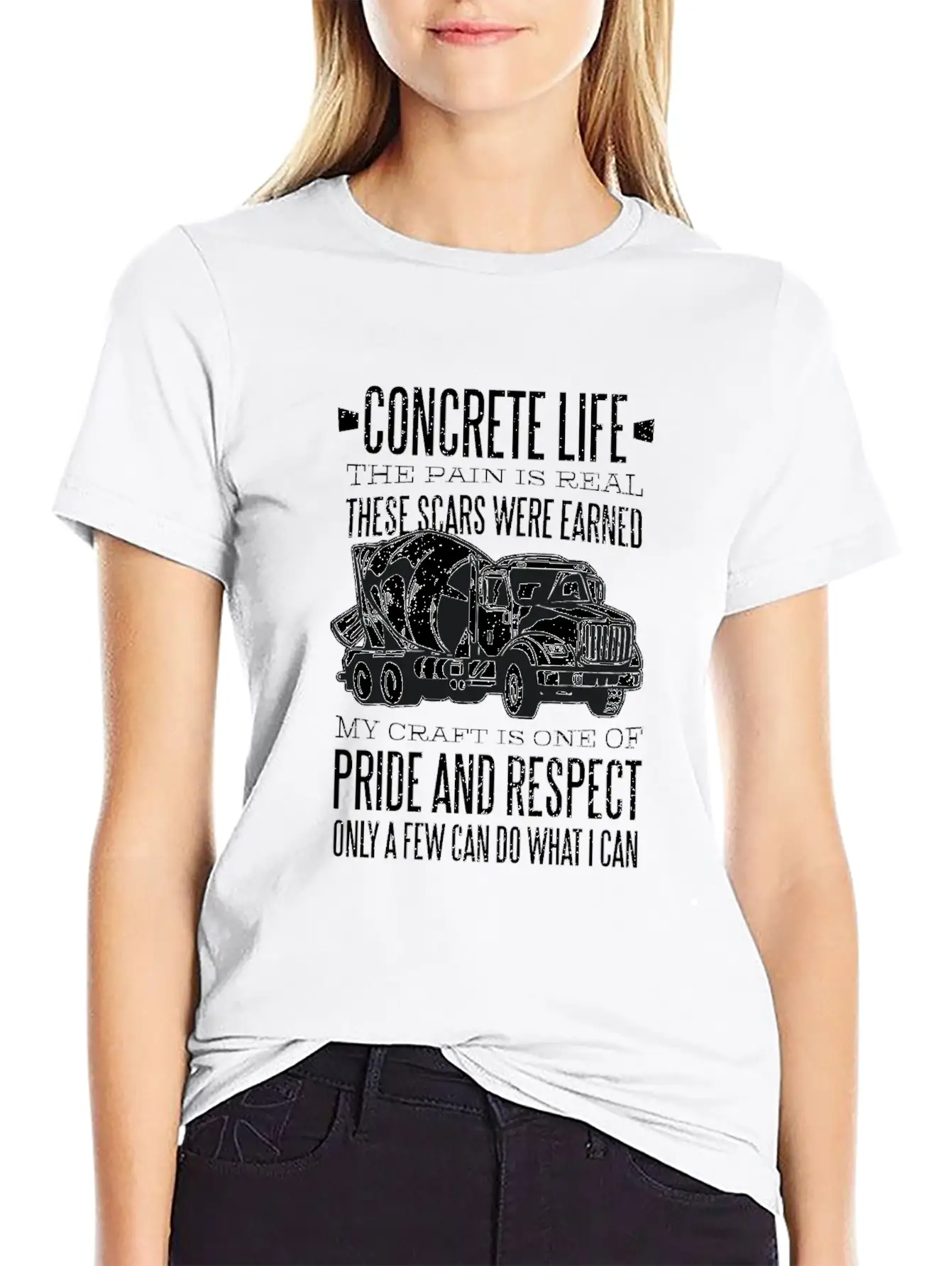 Concrete Truck Car Concrete Truck Car Inspiration Classic Cotton Tee – Unisex Comfort For Any Season