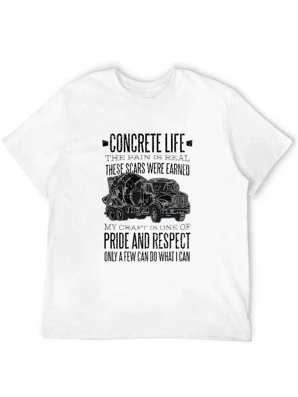 Concrete Truck Car Concrete Truck Car Inspiration Classic Cotton Tee – Unisex Comfort For Any Season