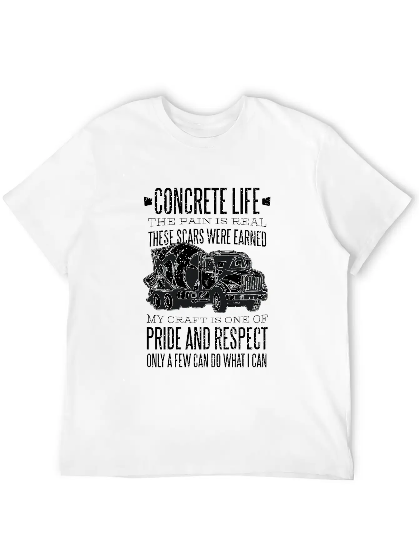 Concrete Truck Car Concrete Truck Car Inspiration Classic Cotton Tee – Unisex Comfort For Any Season