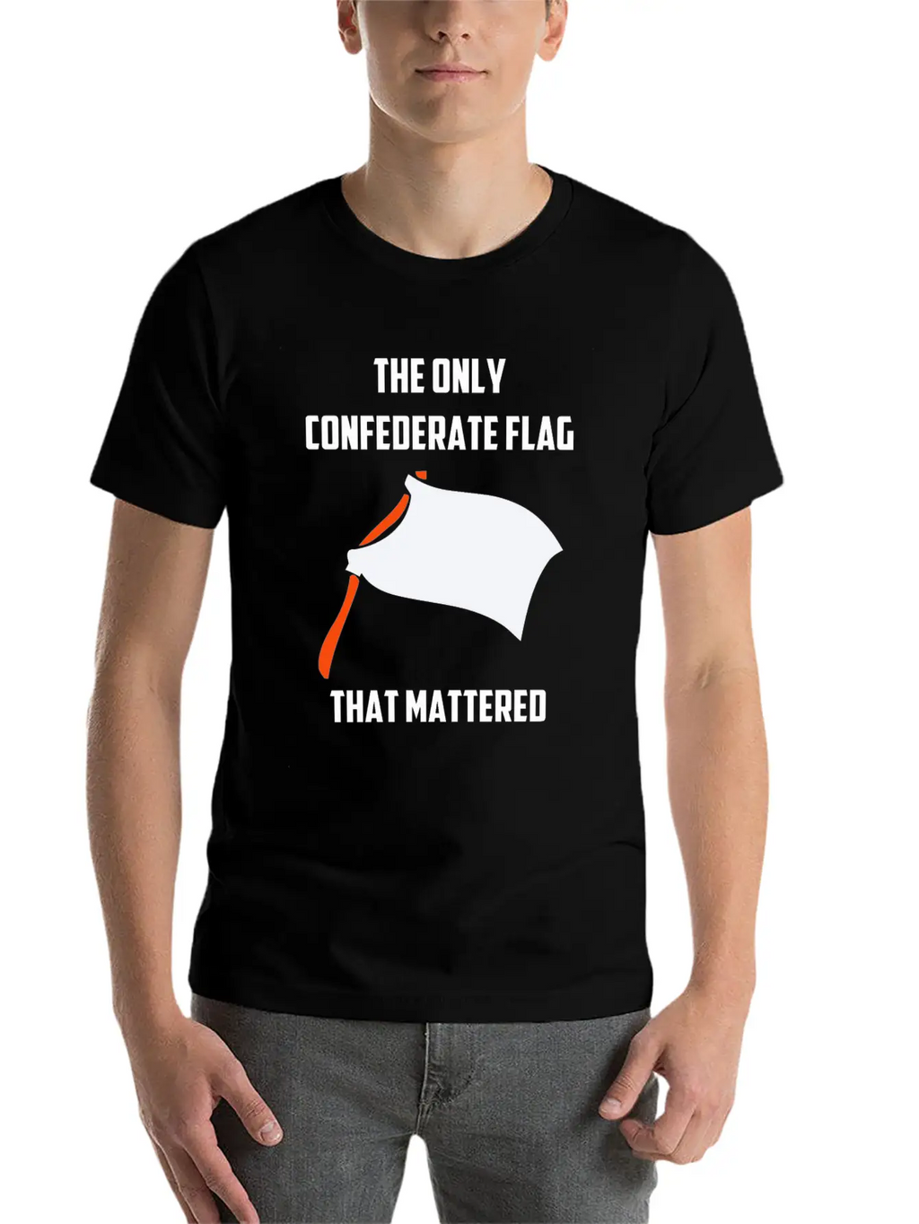 CONFEDERATE FLAG T SHIRT Breathable Soft Cotton T-Shirt – Timeless Casual Look