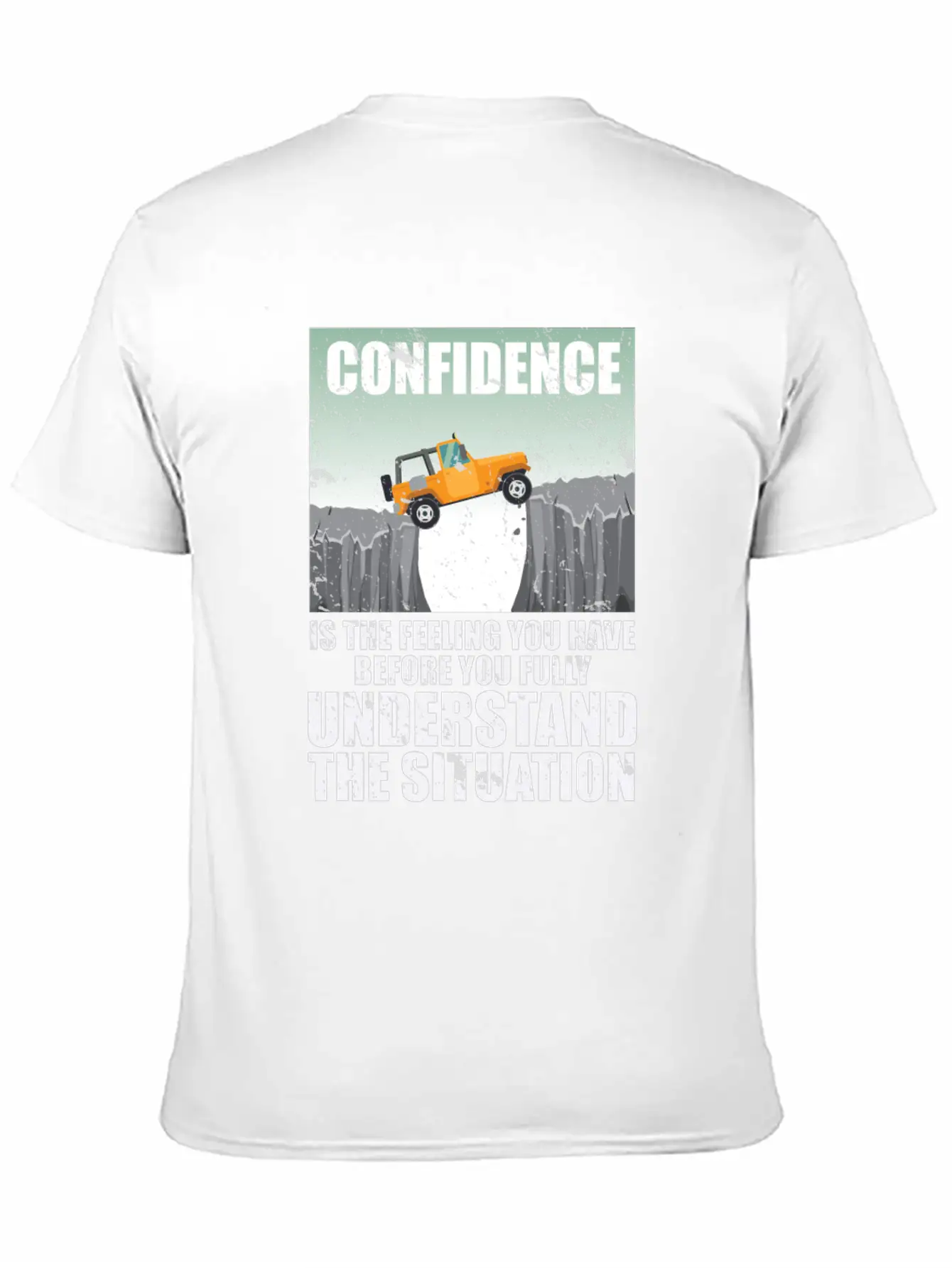 Confidence Is A Feeling Motivational Breathable Graphic T-Shirt – Perfect For Casual Days
