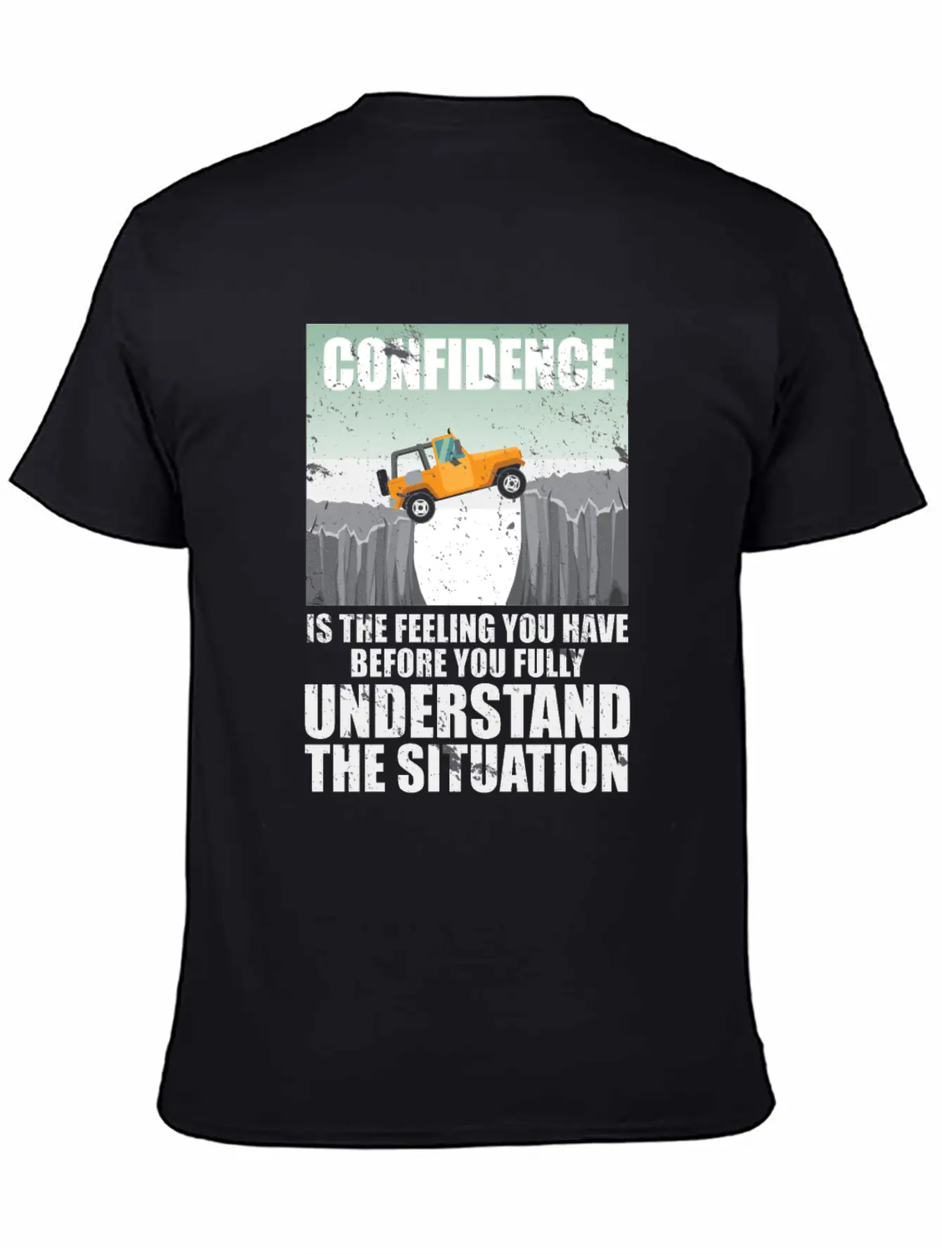 Confidence Is A Feeling Motivational Breathable Graphic T-Shirt – Perfect For Casual Days