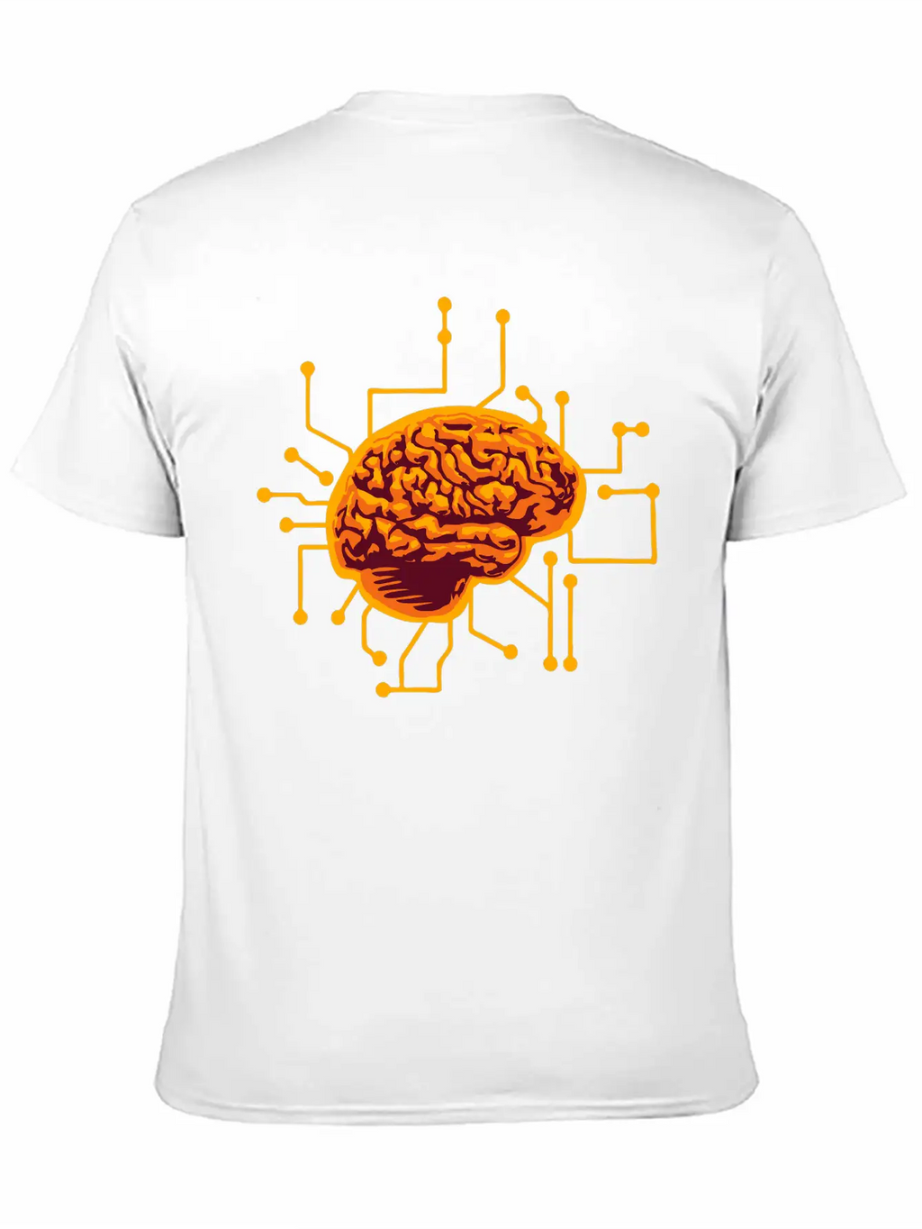 Connecting Thinking Brain Power Plug Electronicall Timeless Short Sleeve Tee – Comfy And Minimalist Design