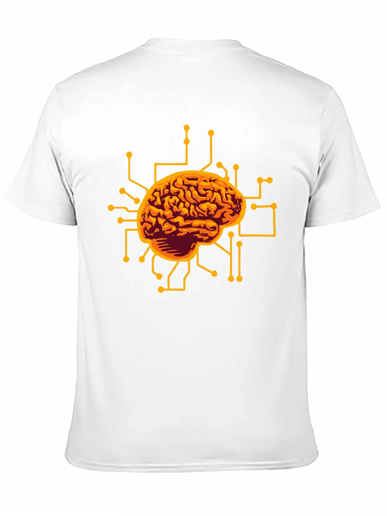 Connecting Thinking Brain Power Plug Electronicall Timeless Short Sleeve Tee – Comfy And Minimalist Design