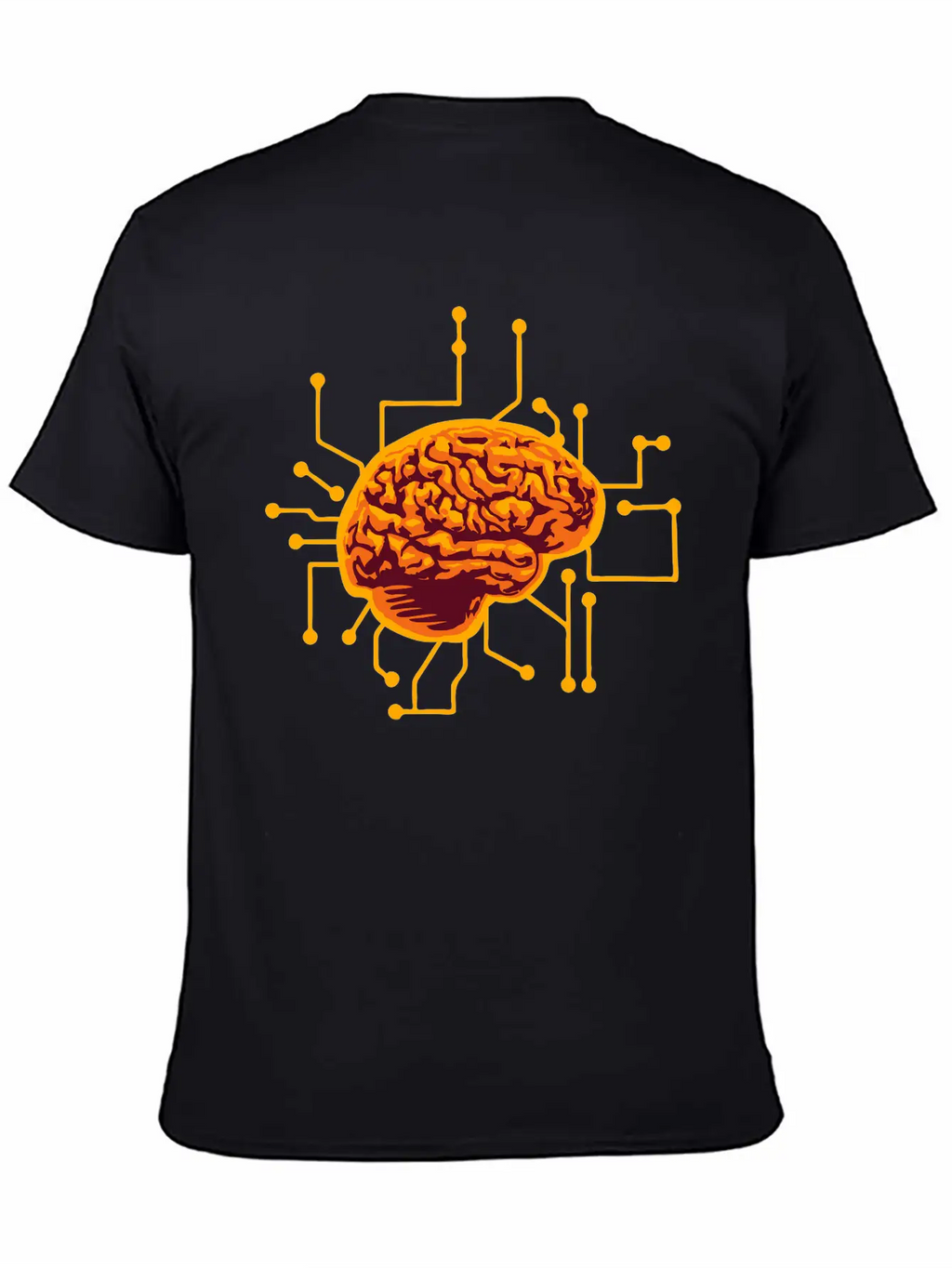 Connecting Thinking Brain Power Plug Electronicall Timeless Short Sleeve Tee – Comfy And Minimalist Design