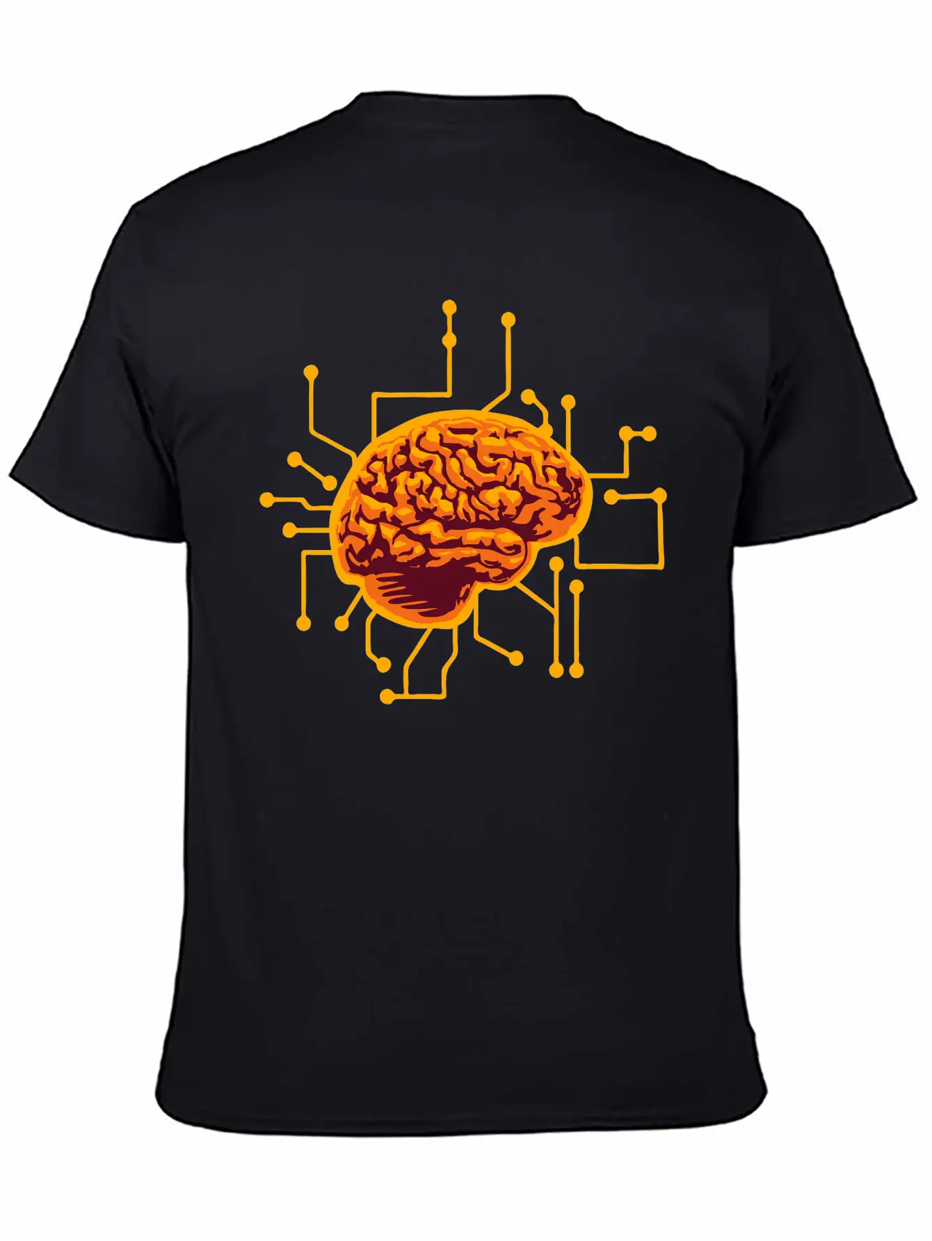 Connecting Thinking Brain Power Plug Electronicall Timeless Short Sleeve Tee – Comfy And Minimalist Design
