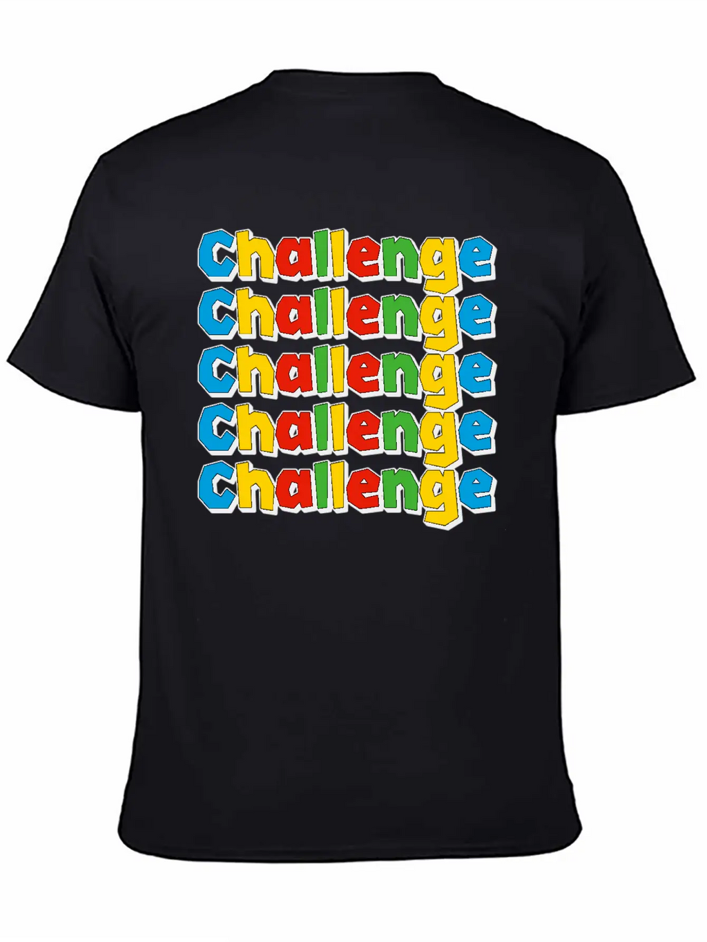 Conquer The Challenge – Motivational Design Timeless Short Sleeve Tee – Comfy And Minimalist Design