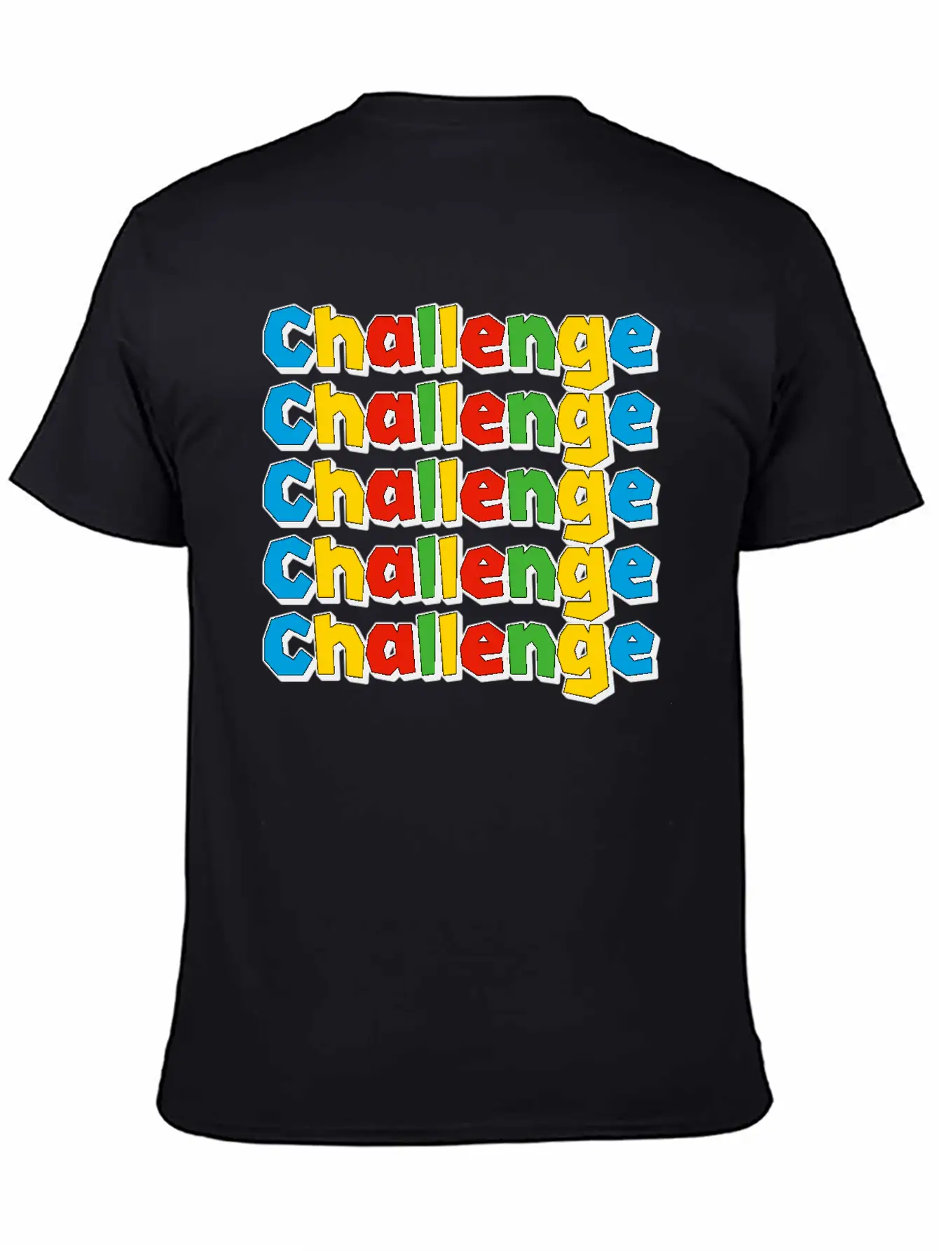 Conquer The Challenge – Motivational Design Timeless Short Sleeve Tee – Comfy And Minimalist Design