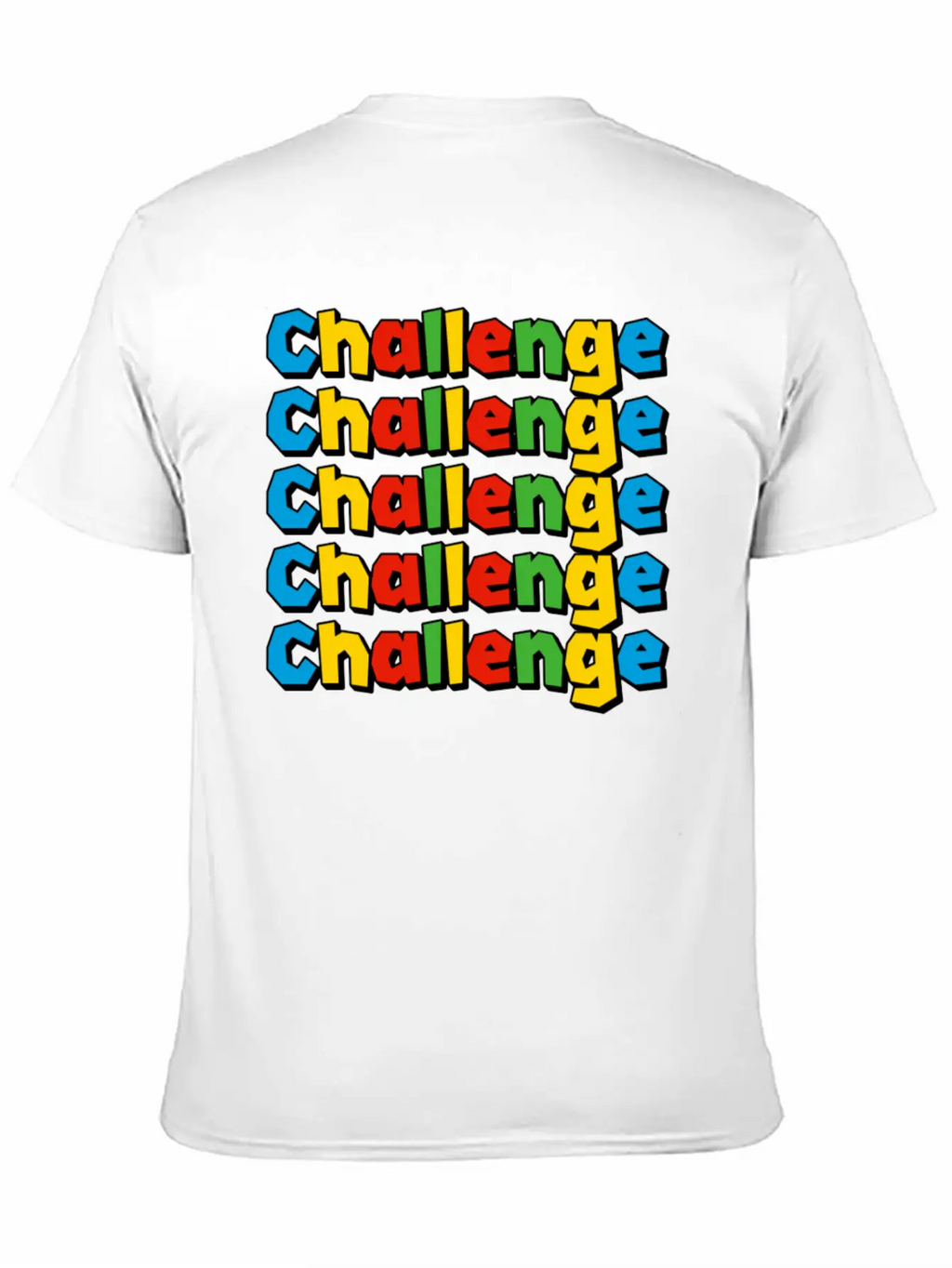Conquer The Challenge – Motivational Design Timeless Short Sleeve Tee – Comfy And Minimalist Design