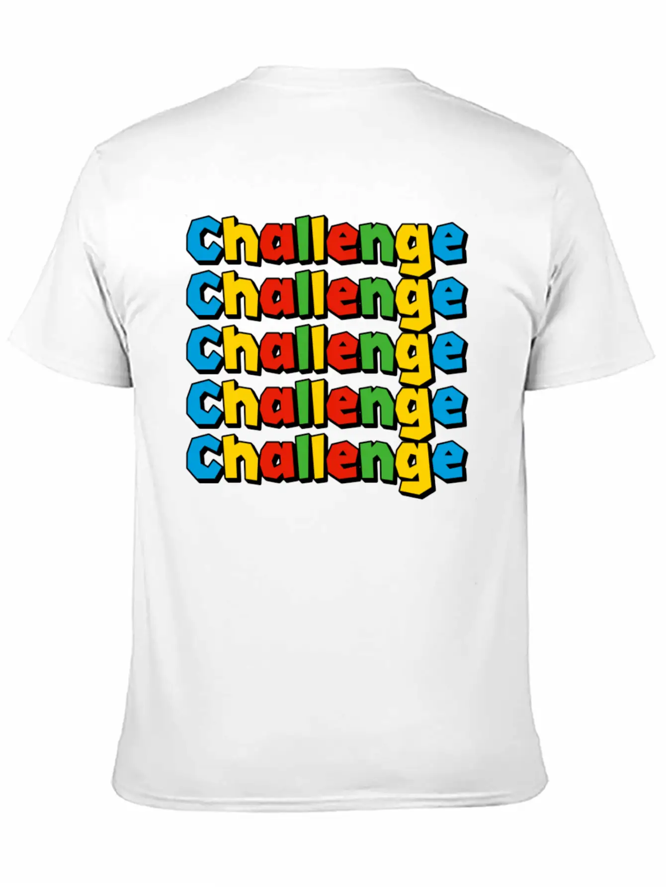Conquer The Challenge – Motivational Design Timeless Short Sleeve Tee – Comfy And Minimalist Design