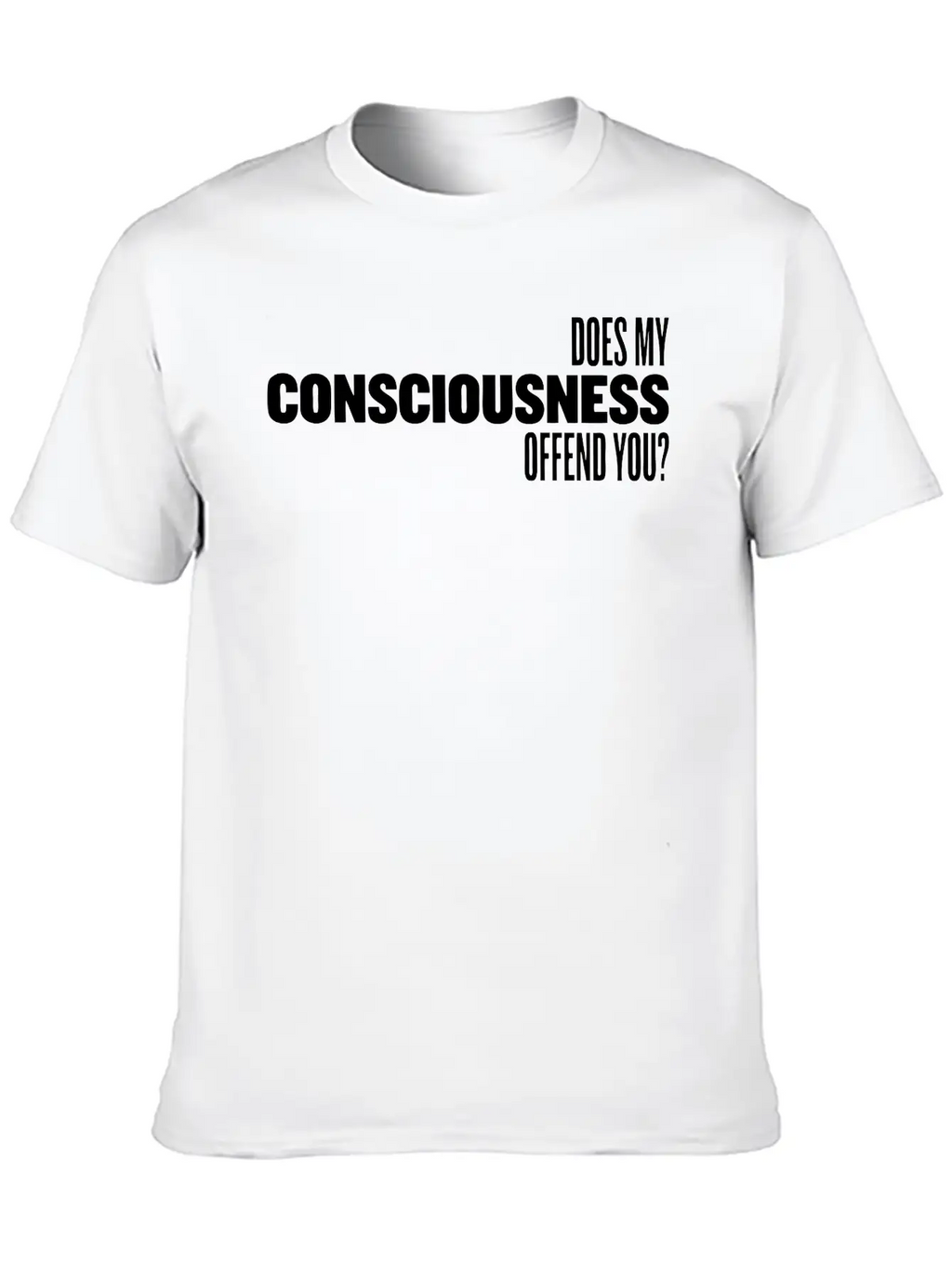 Consciousness Essential Cotton Tee For Daily Outfits – Unisex Style
