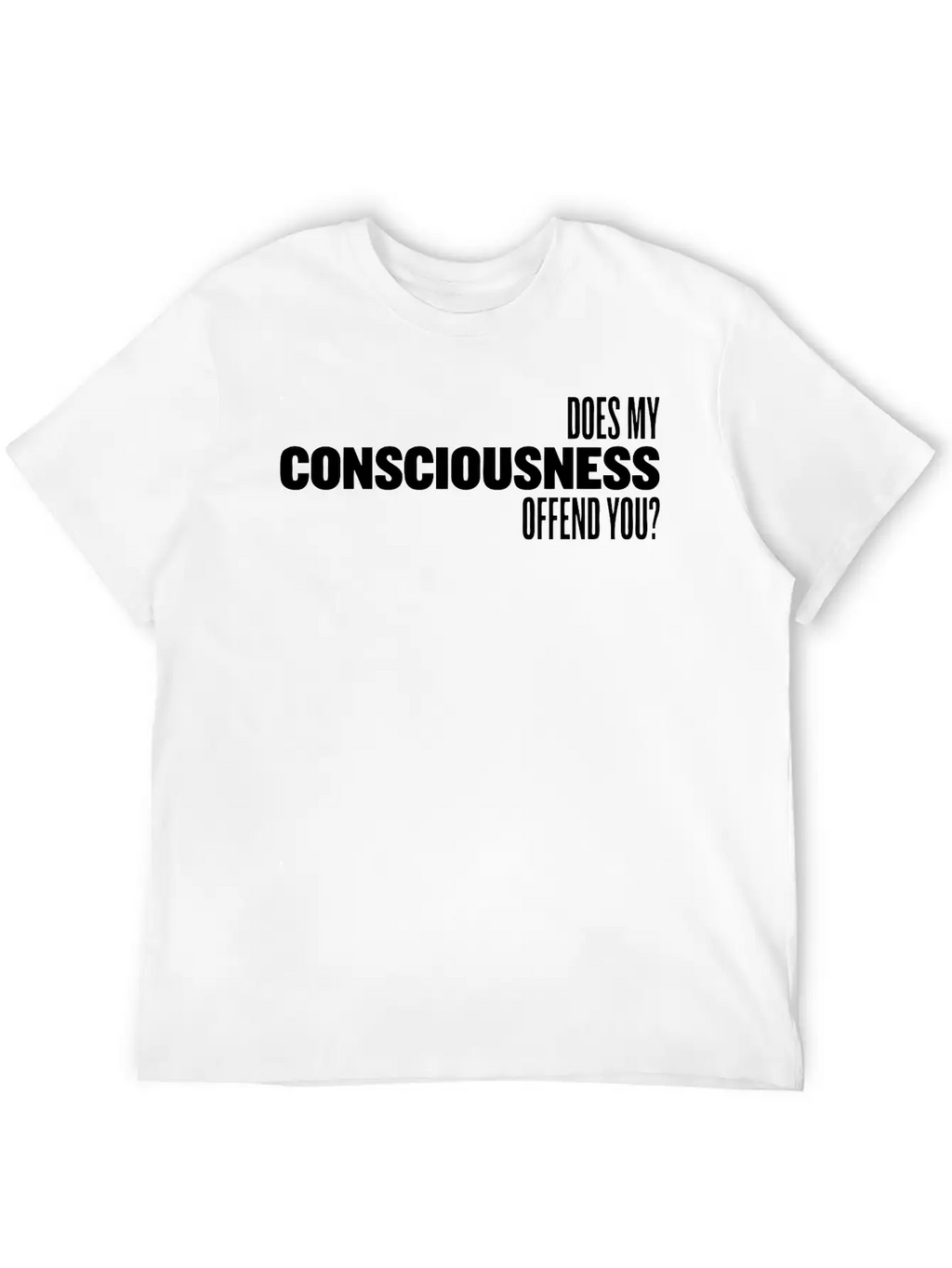 Consciousness Essential Cotton Tee For Daily Outfits – Unisex Style