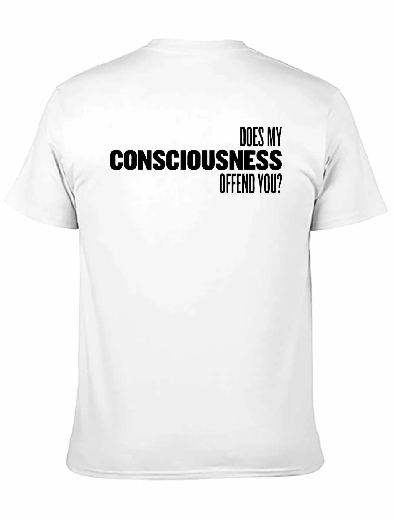 Consciousness Essential Cotton Tee For Daily Outfits – Unisex Style