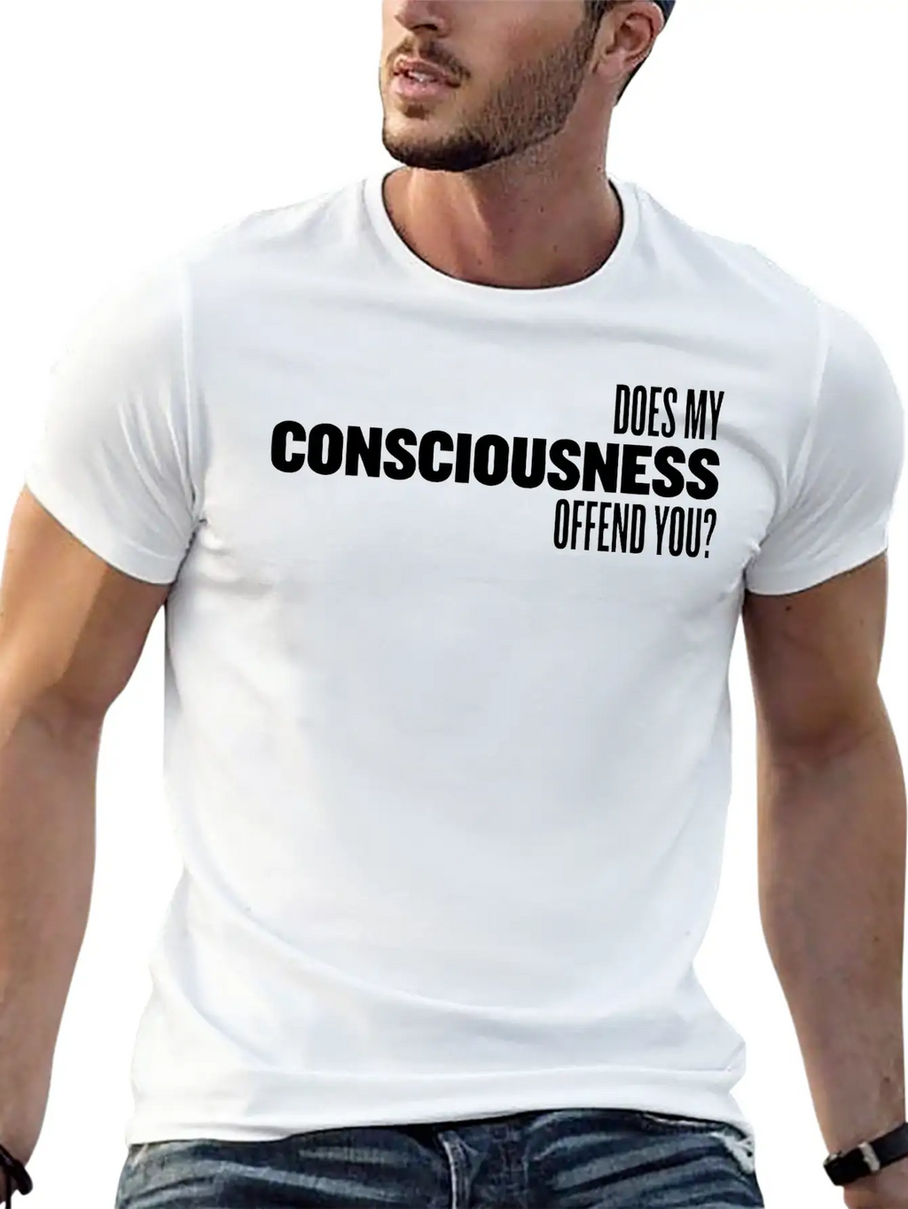 Consciousness Essential Cotton Tee For Daily Outfits – Unisex Style