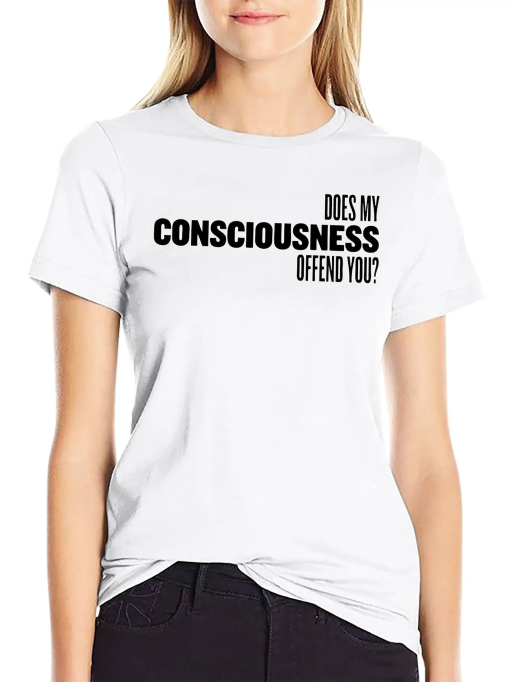 Consciousness Essential Cotton Tee For Daily Outfits – Unisex Style