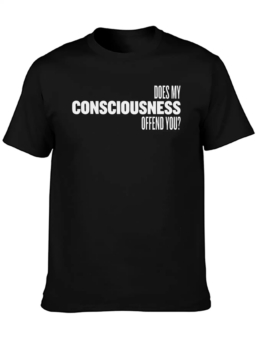 Consciousness Essential Cotton Tee For Daily Outfits – Unisex Style