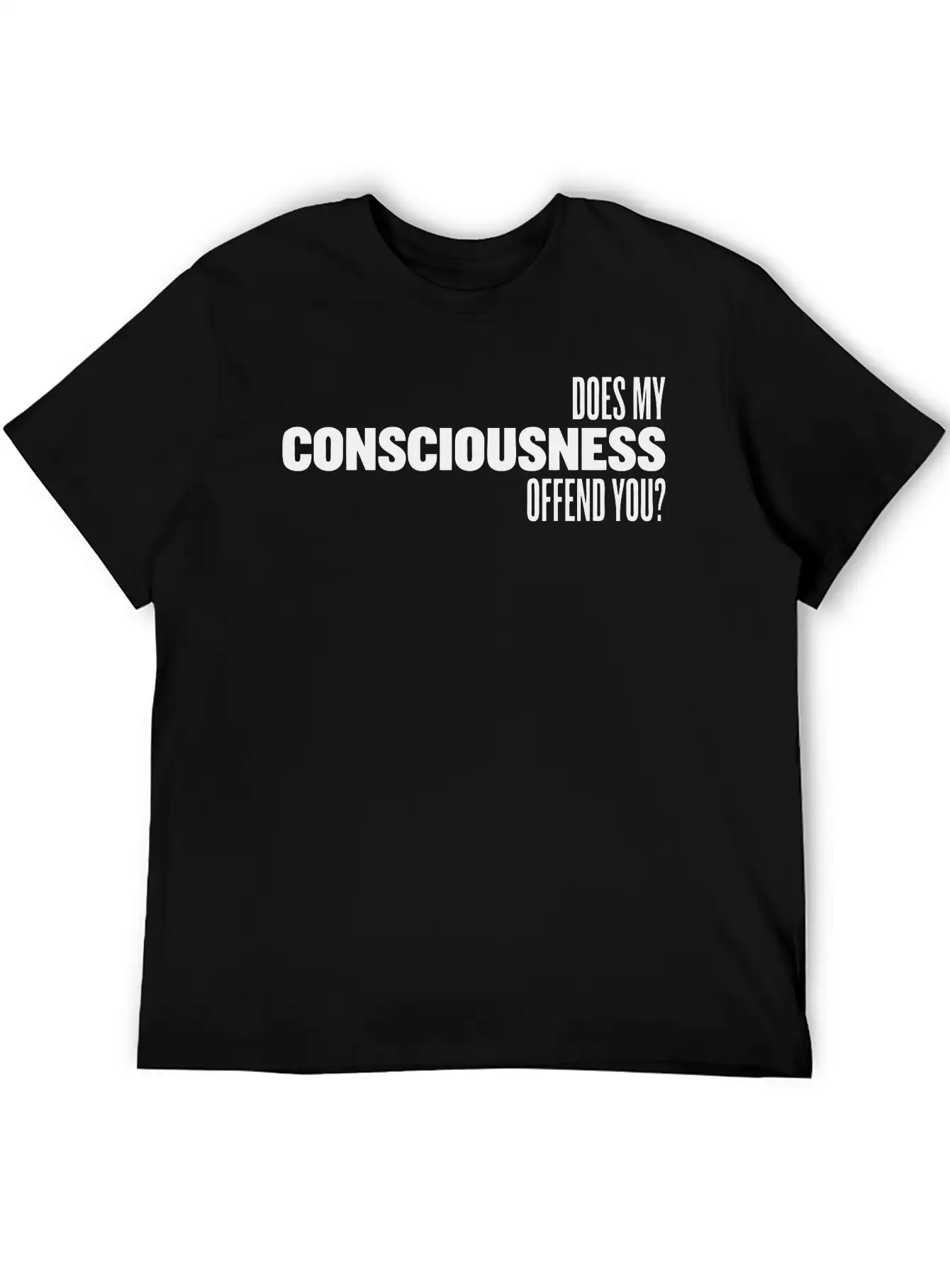 Consciousness Essential Cotton Tee For Daily Outfits – Unisex Style