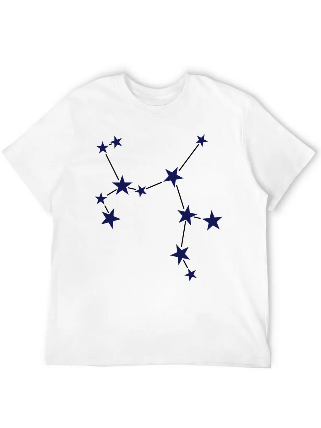 Constellation Sagittarius Relaxed Everyday Tee – Lightweight And Durable Cotton