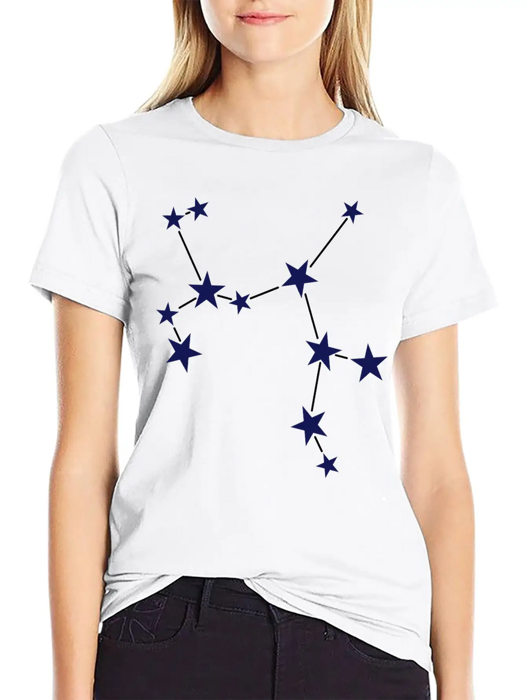 Constellation Sagittarius Relaxed Everyday Tee – Lightweight And Durable Cotton