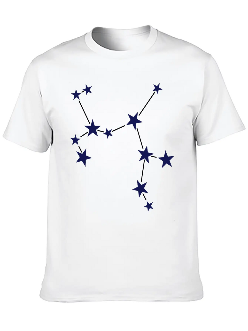 Constellation Sagittarius Relaxed Everyday Tee – Lightweight And Durable Cotton