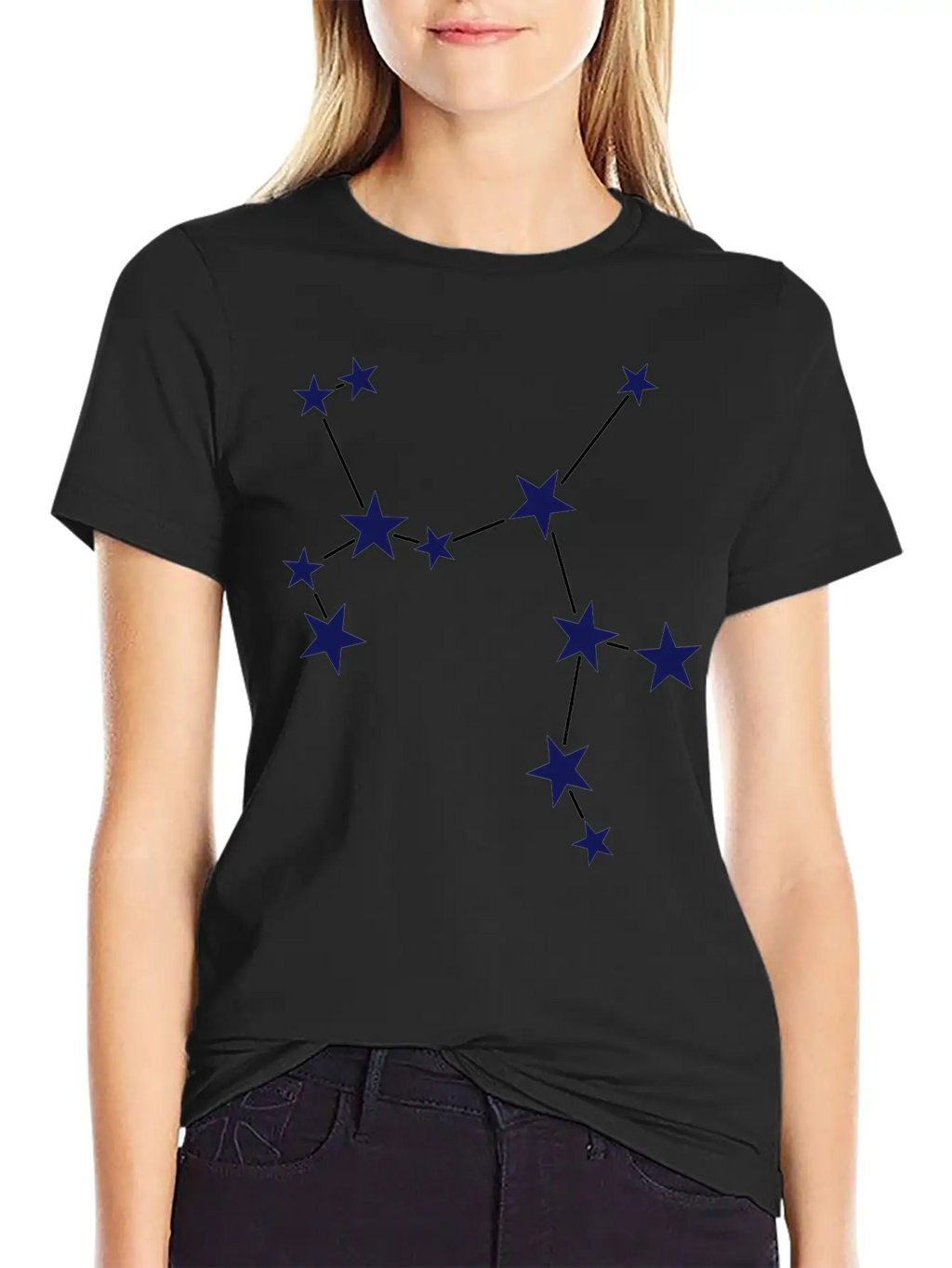 Constellation Sagittarius Relaxed Everyday Tee – Lightweight And Durable Cotton