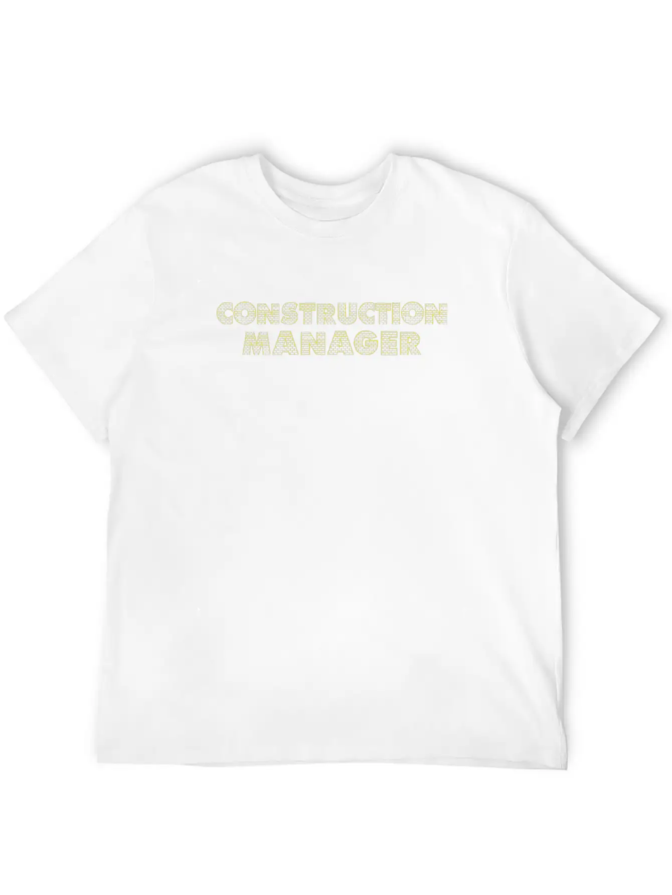 Construction Manager Safety TShirt For Crew Worker Unisex Casual T-Shirt – Clean Design For Daily Comfort