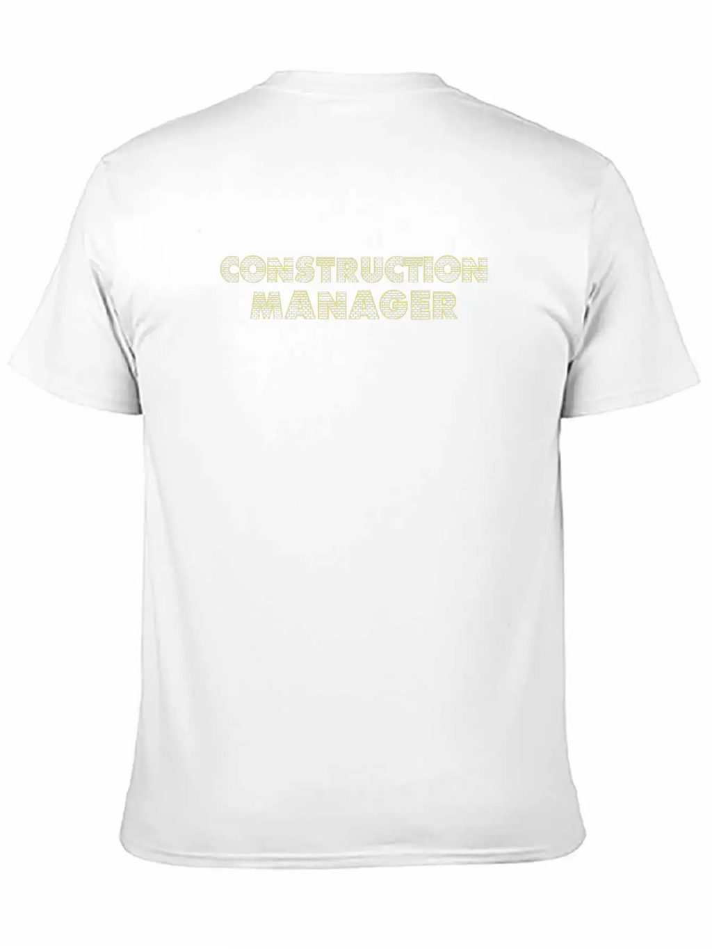 Construction Manager Safety TShirt For Crew Worker Unisex Casual T-Shirt – Clean Design For Daily Comfort
