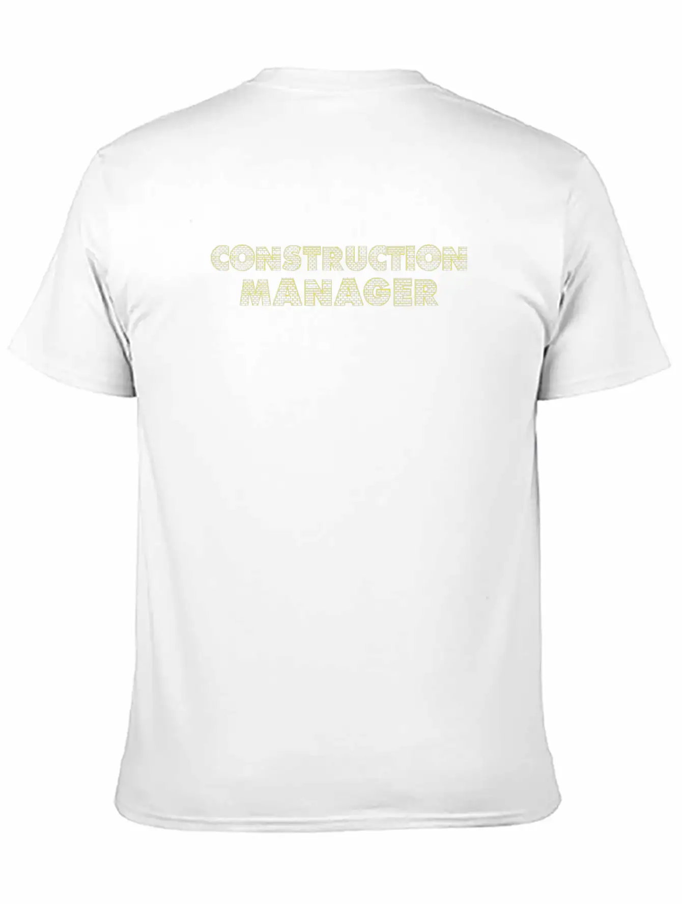 Construction Manager Safety TShirt For Crew Worker Unisex Casual T-Shirt – Clean Design For Daily Comfort