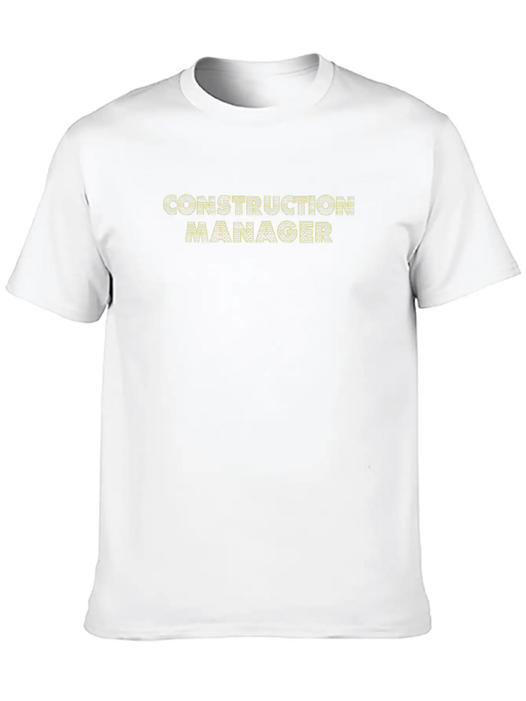 Construction Manager Safety TShirt For Crew Worker Unisex Casual T-Shirt – Clean Design For Daily Comfort