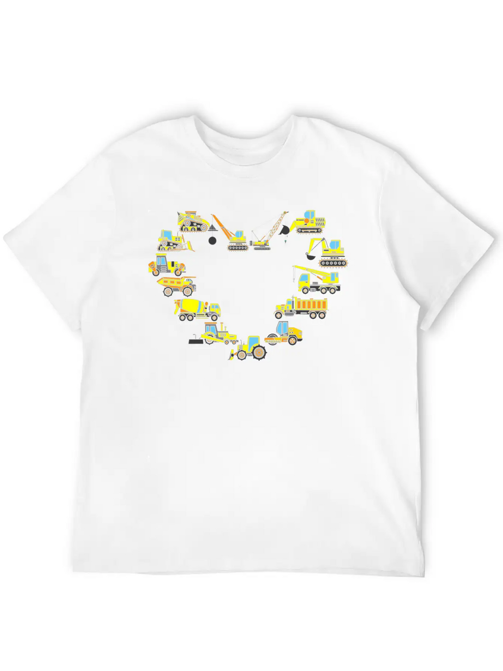 Construction Truck Gift Idea Handy Man C Timeless Short Sleeve Tee – Comfy And Minimalist Design