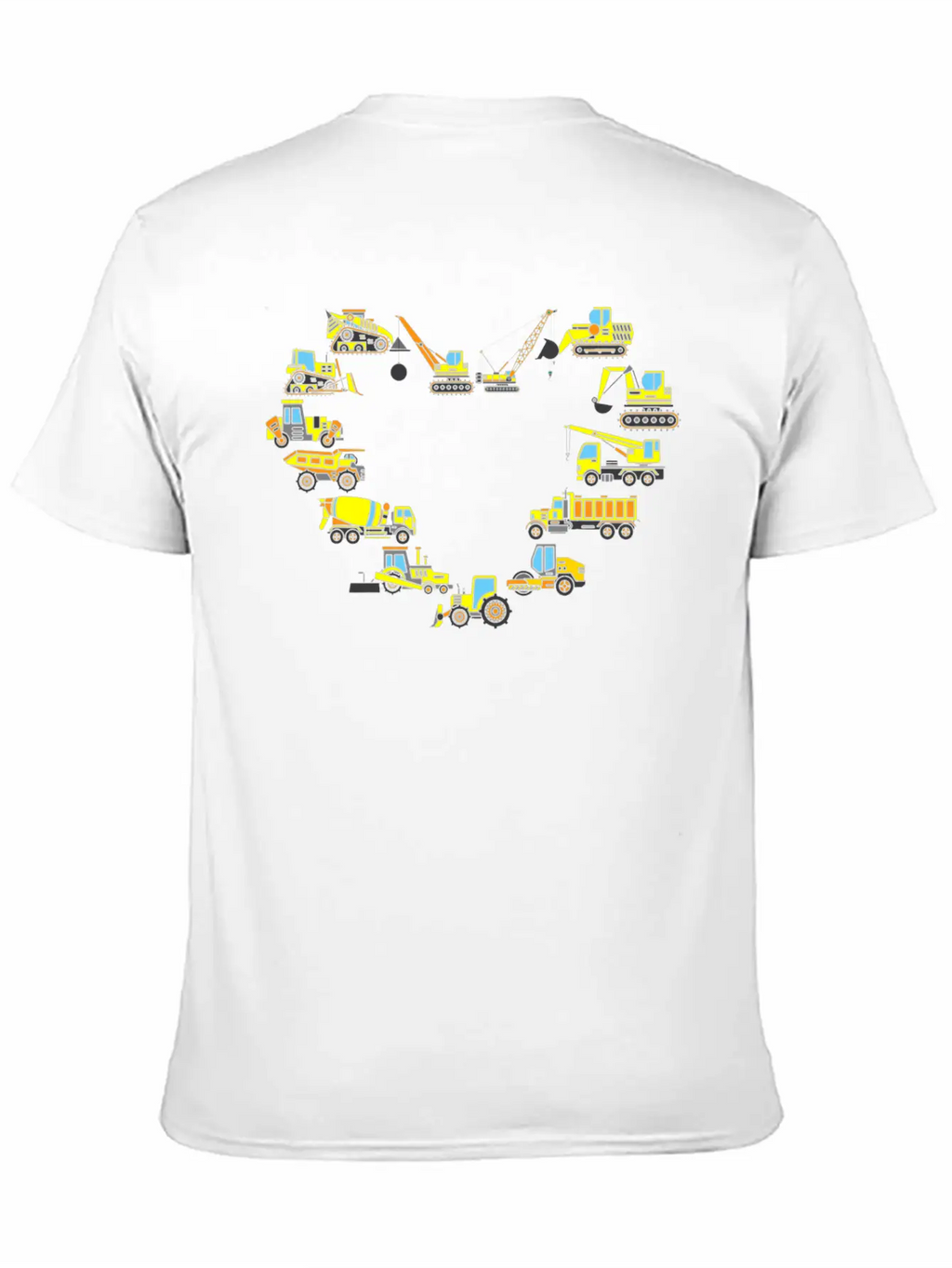 Construction Truck Gift Idea Handy Man C Timeless Short Sleeve Tee – Comfy And Minimalist Design