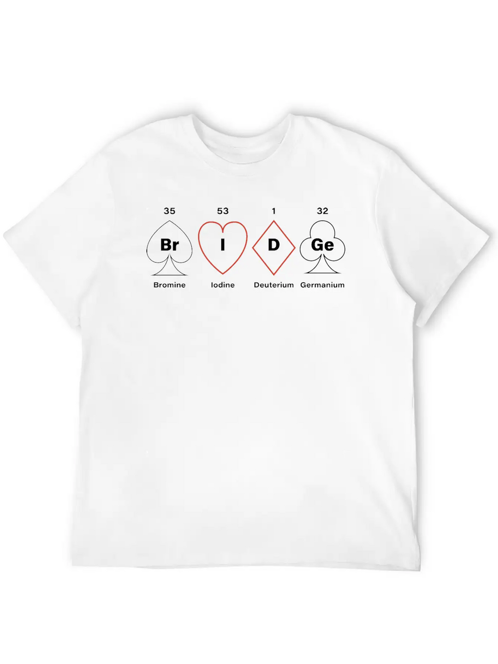 Contract Bridge Bidding Duplicate Card Game Breathable Graphic T-Shirt – Perfect For Casual Days