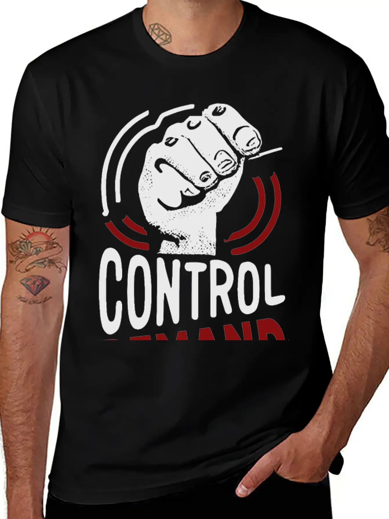 Control Demand Reduce Volatility Classic Cotton Tee – Unisex Comfort For Any Season