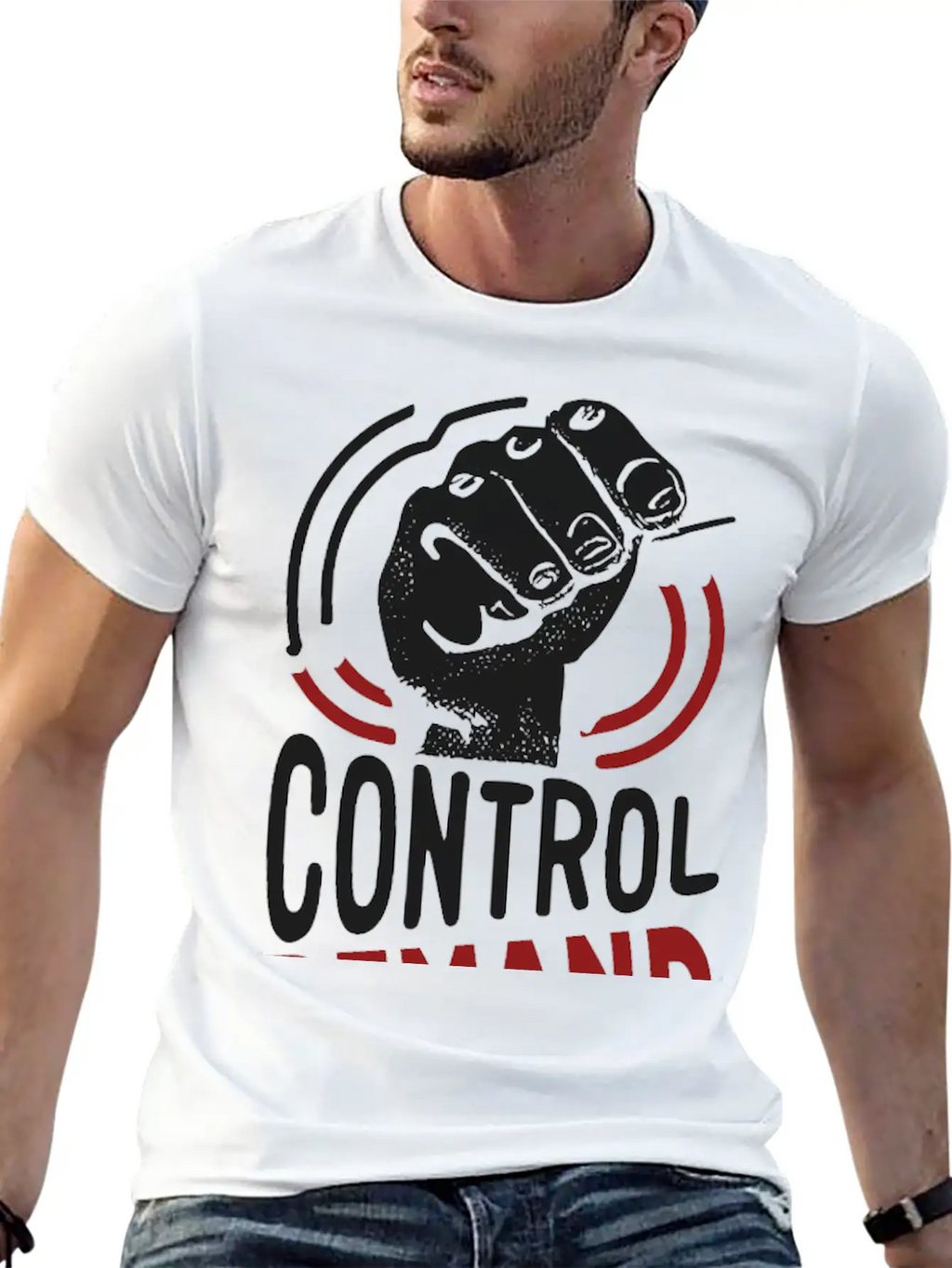 Control Demand Reduce Volatility Classic Cotton Tee – Unisex Comfort For Any Season