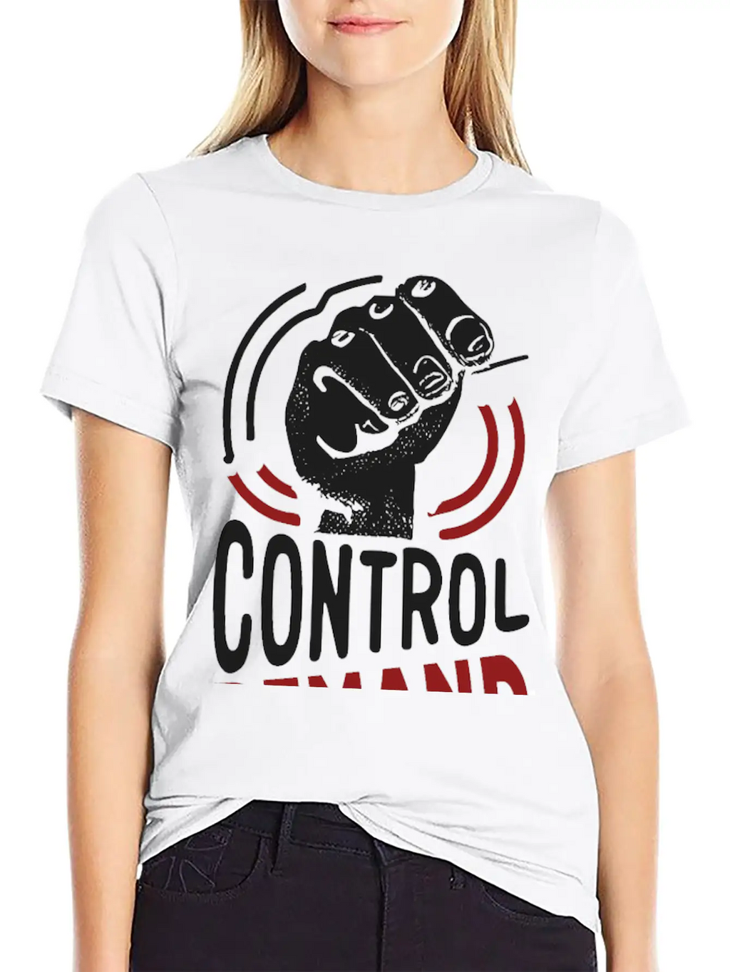 Control Demand Reduce Volatility Classic Cotton Tee – Unisex Comfort For Any Season