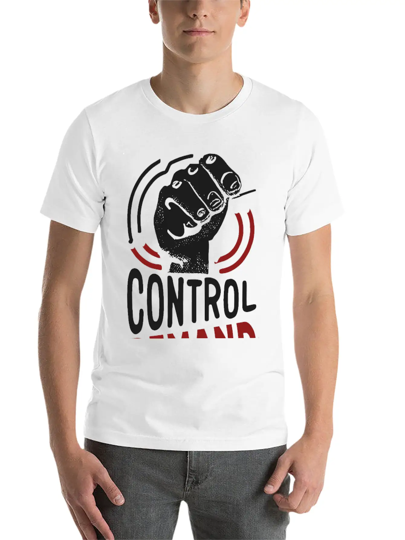 Control Demand Reduce Volatility Classic Cotton Tee – Unisex Comfort For Any Season