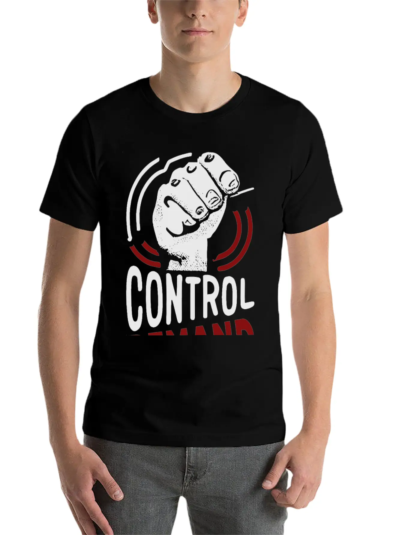 Control Demand Reduce Volatility Classic Cotton Tee – Unisex Comfort For Any Season
