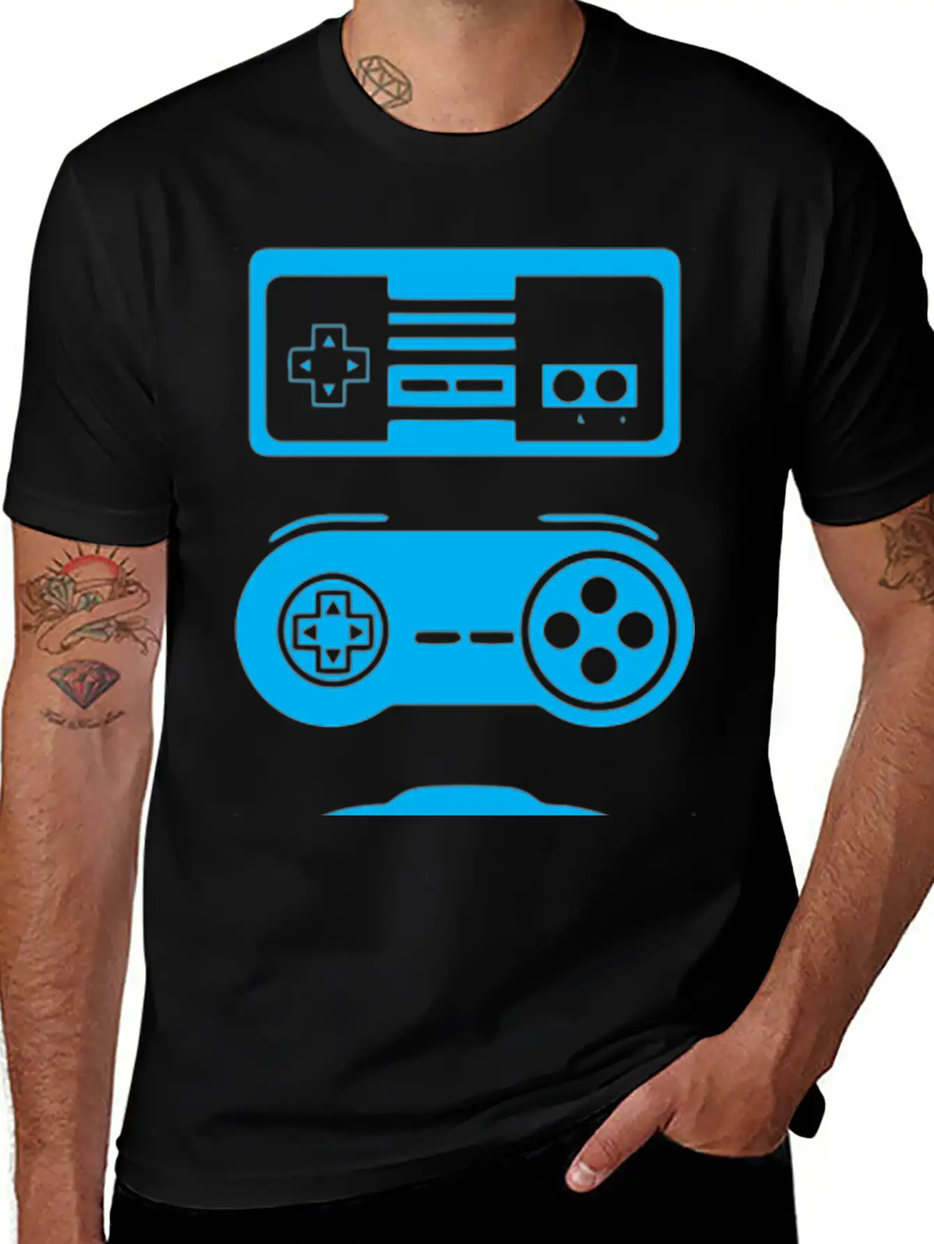 Controller Game Essential Cotton Tee For Daily Outfits – Unisex Style