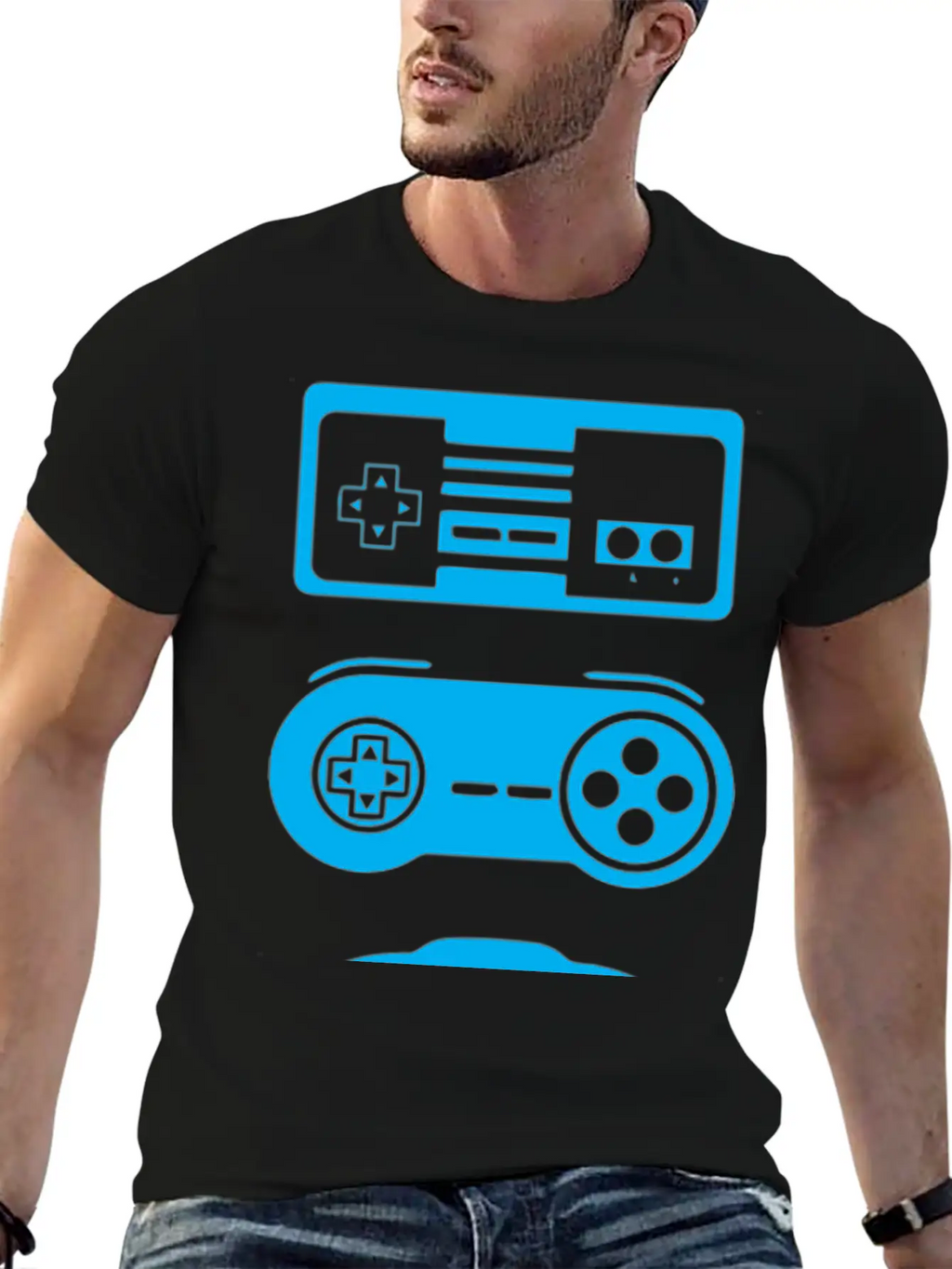 Controller Game Essential Cotton Tee For Daily Outfits – Unisex Style