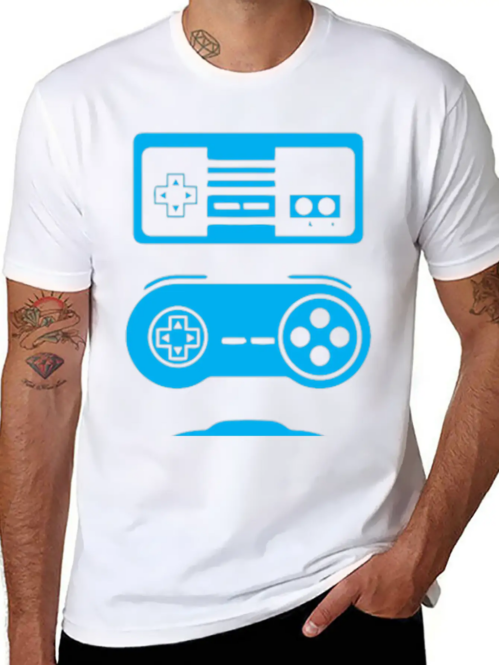 Controller Game Essential Cotton Tee For Daily Outfits – Unisex Style
