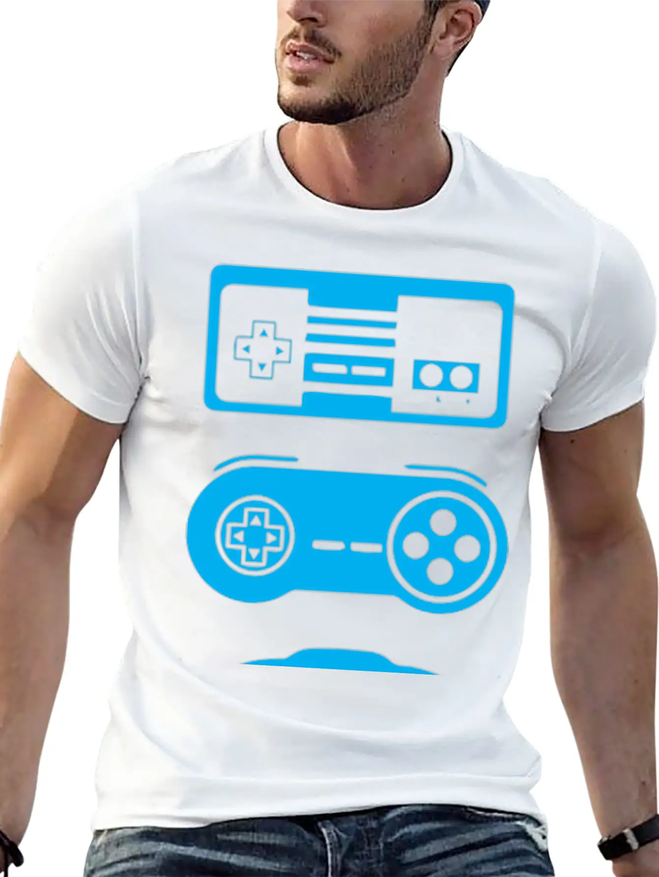 Controller Game Essential Cotton Tee For Daily Outfits – Unisex Style