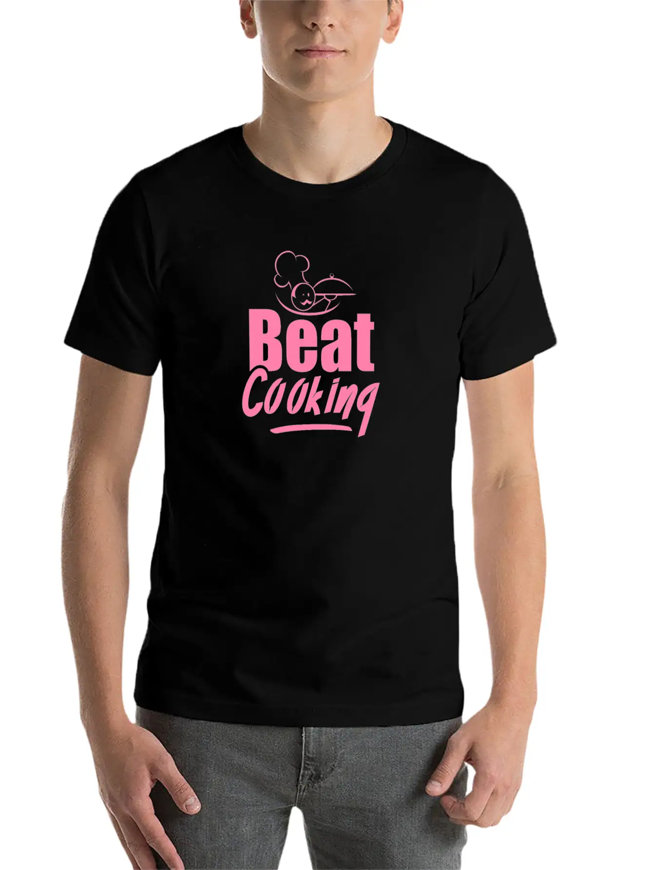 Cook Cook Cook Cook Breathable Soft Cotton T-Shirt – Timeless Casual Look