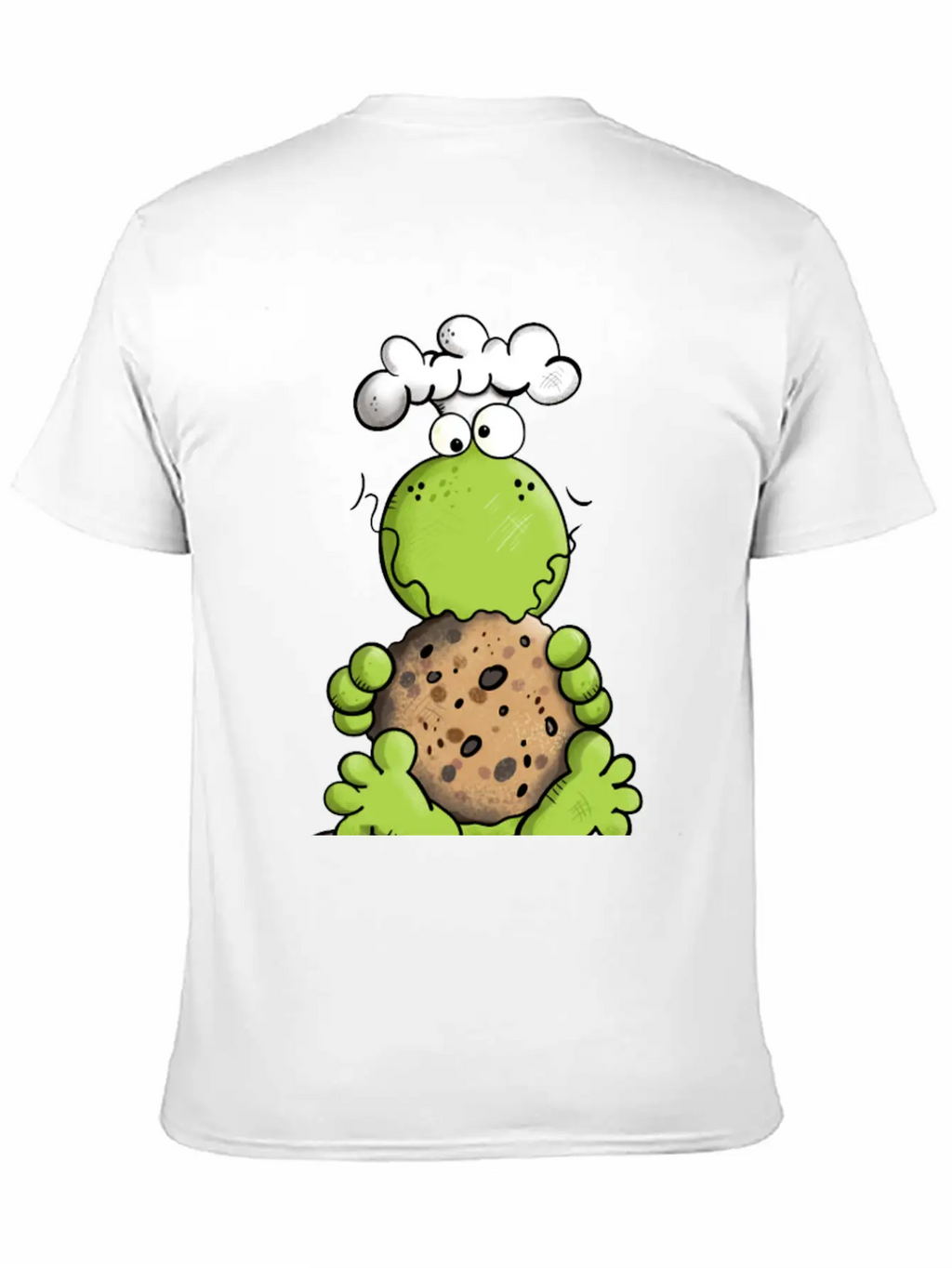 Cookie Frog - Cookies - Baker - Comic - Gift - Fun Relaxed Everyday Tee – Lightweight And Durable Cotton