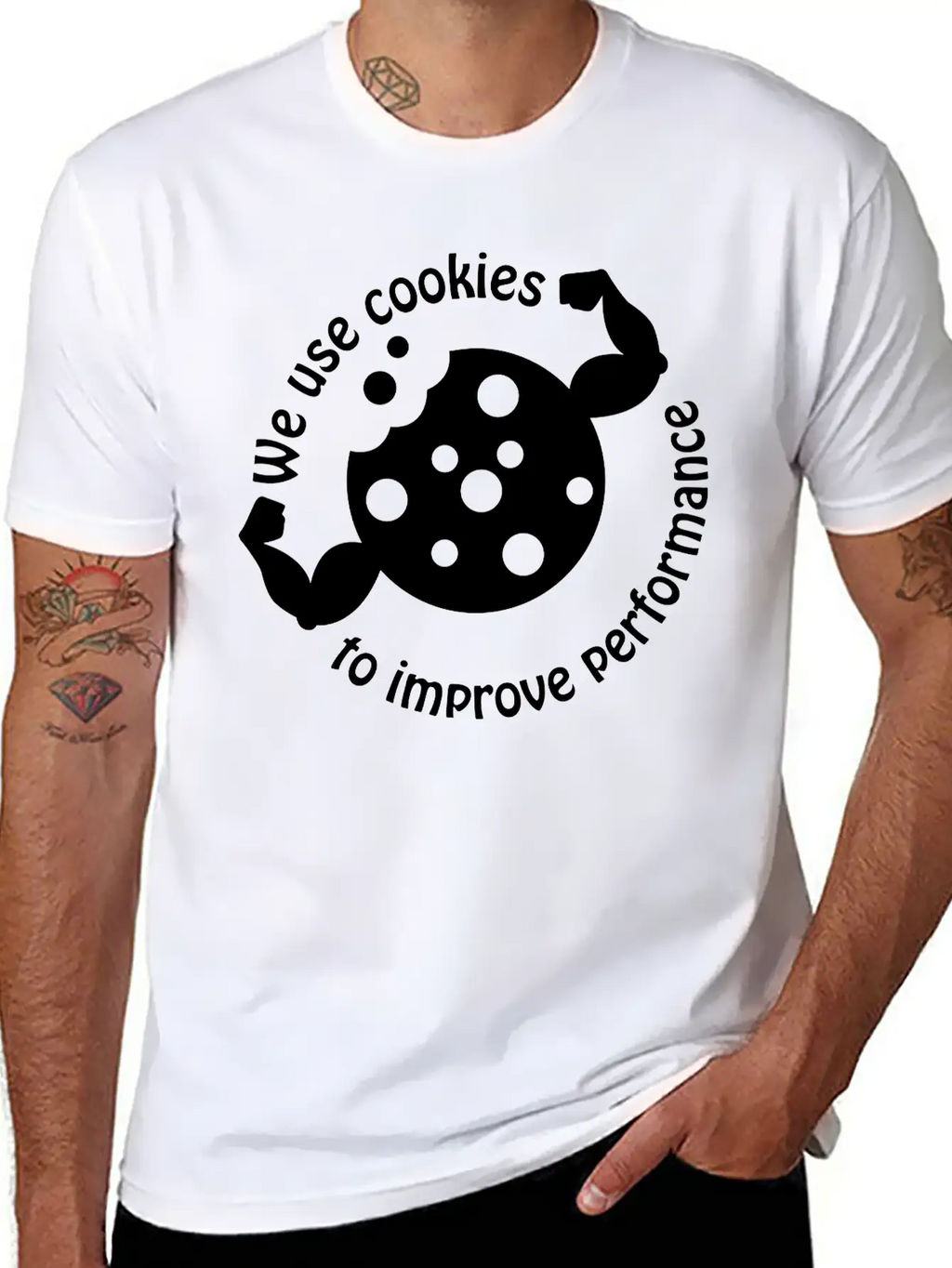 Cookies Improve Performance Classic Cotton Tee – Unisex Comfort For Any Season