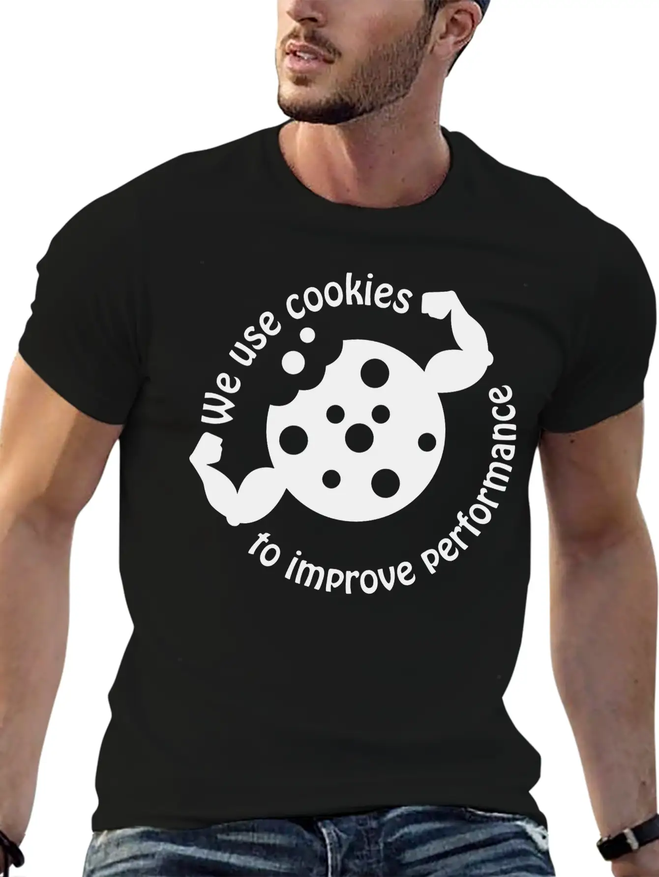 Cookies Improve Performance Classic Cotton Tee – Unisex Comfort For Any Season