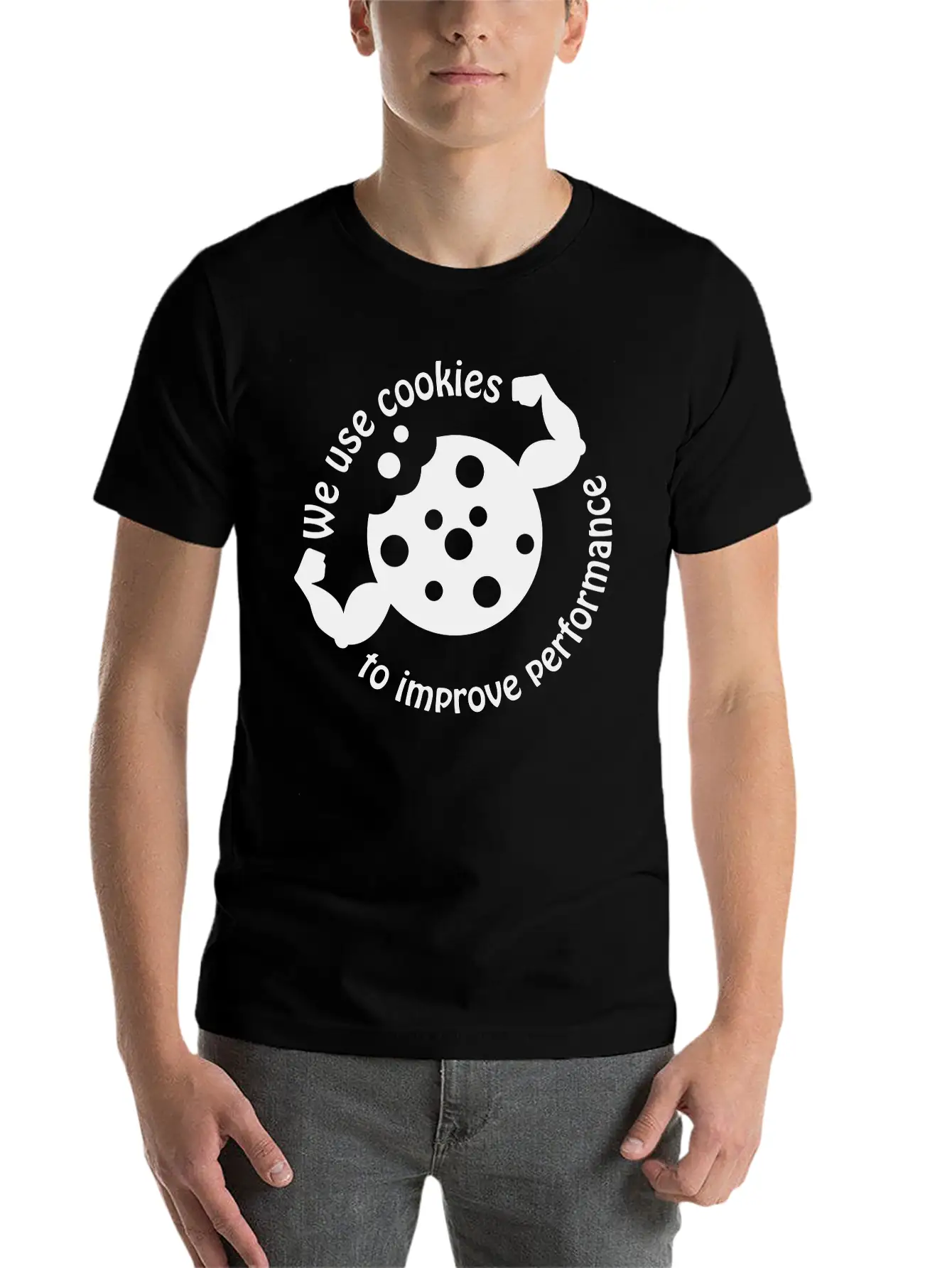 Cookies Improve Performance Classic Cotton Tee – Unisex Comfort For Any Season