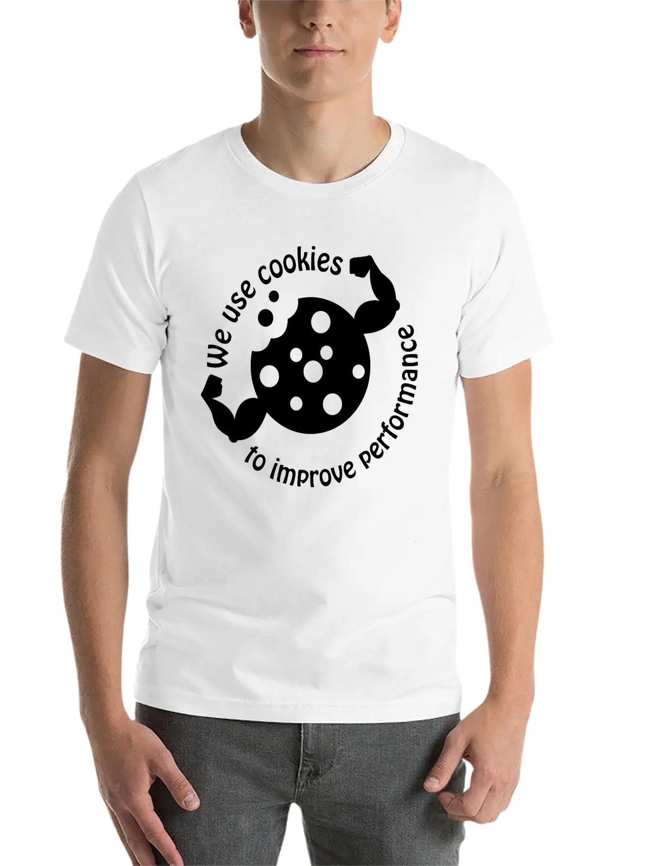 Cookies Improve Performance Classic Cotton Tee – Unisex Comfort For Any Season