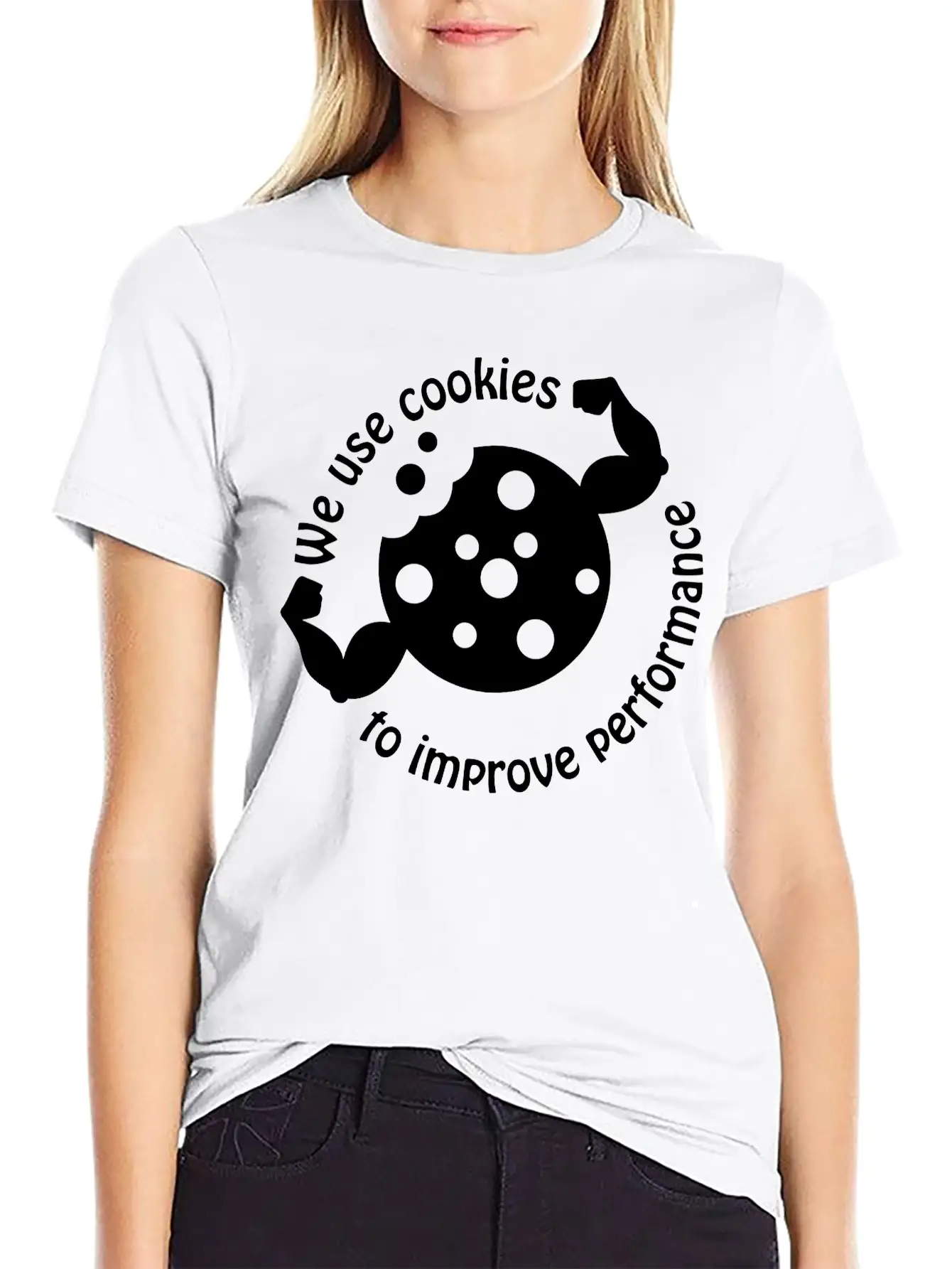 Cookies Improve Performance Classic Cotton Tee – Unisex Comfort For Any Season