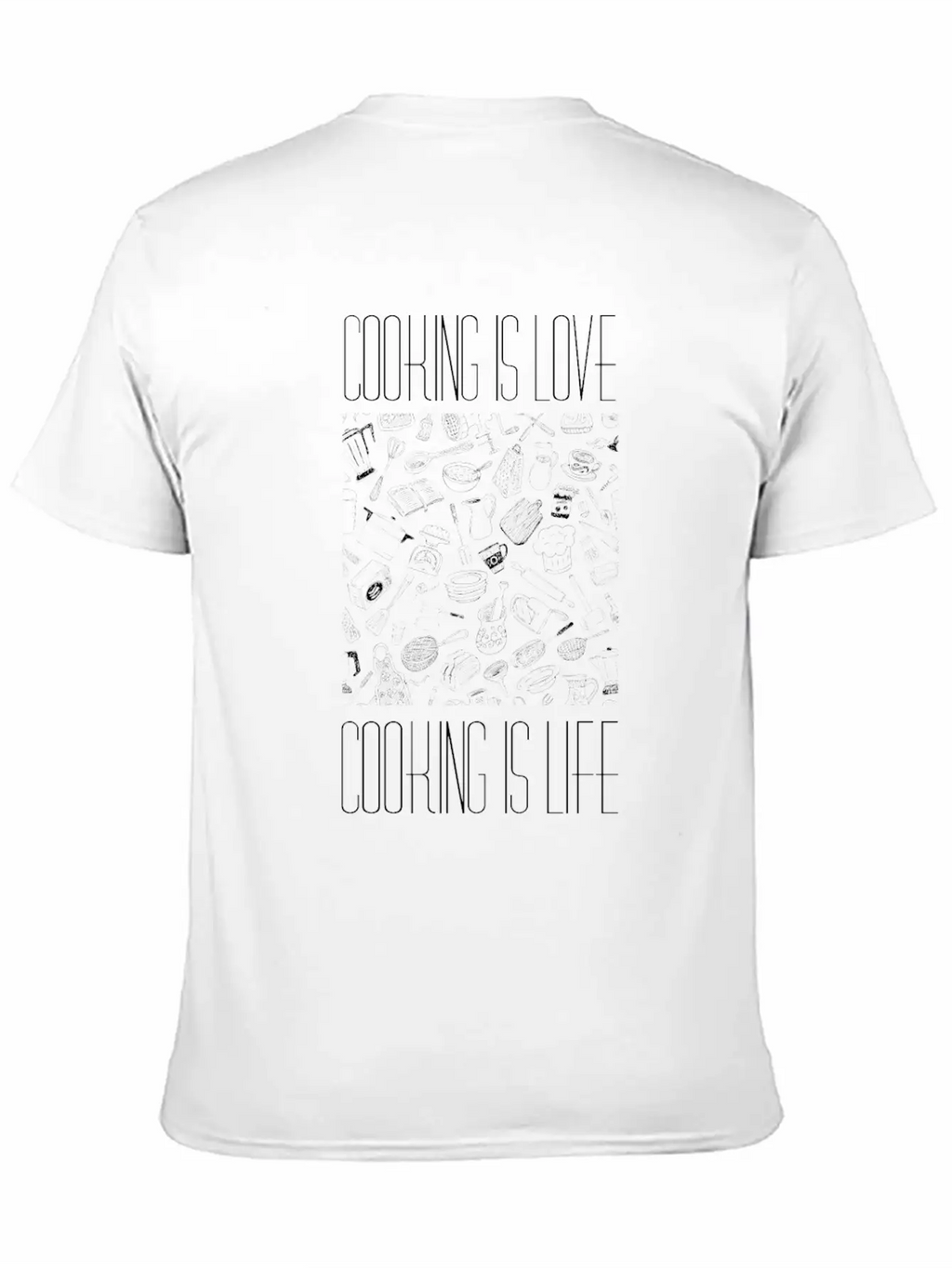 Cooking Cook Breathable Soft Cotton T-Shirt – Timeless Casual Look